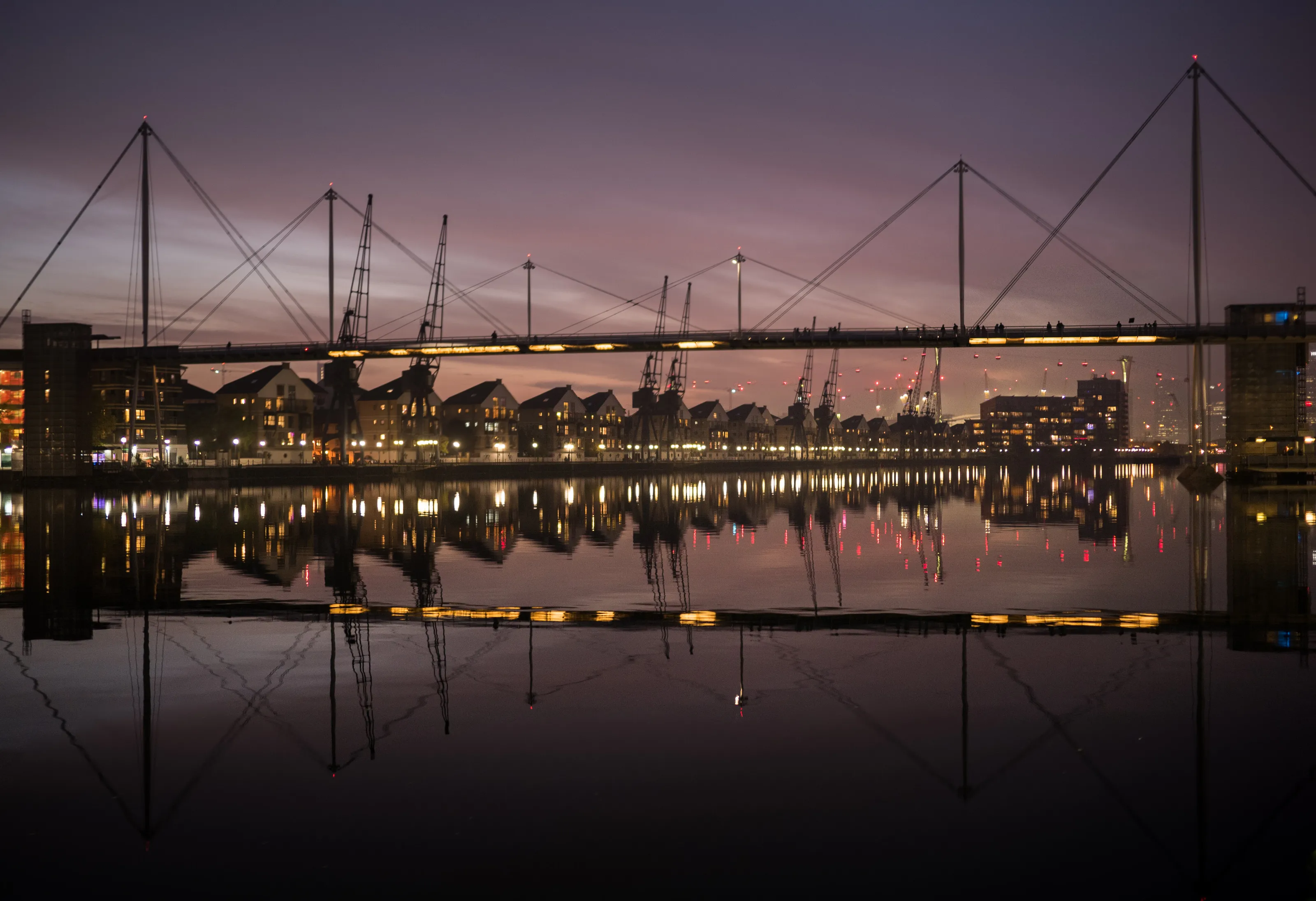 London Royal Victoria Docks Bridge