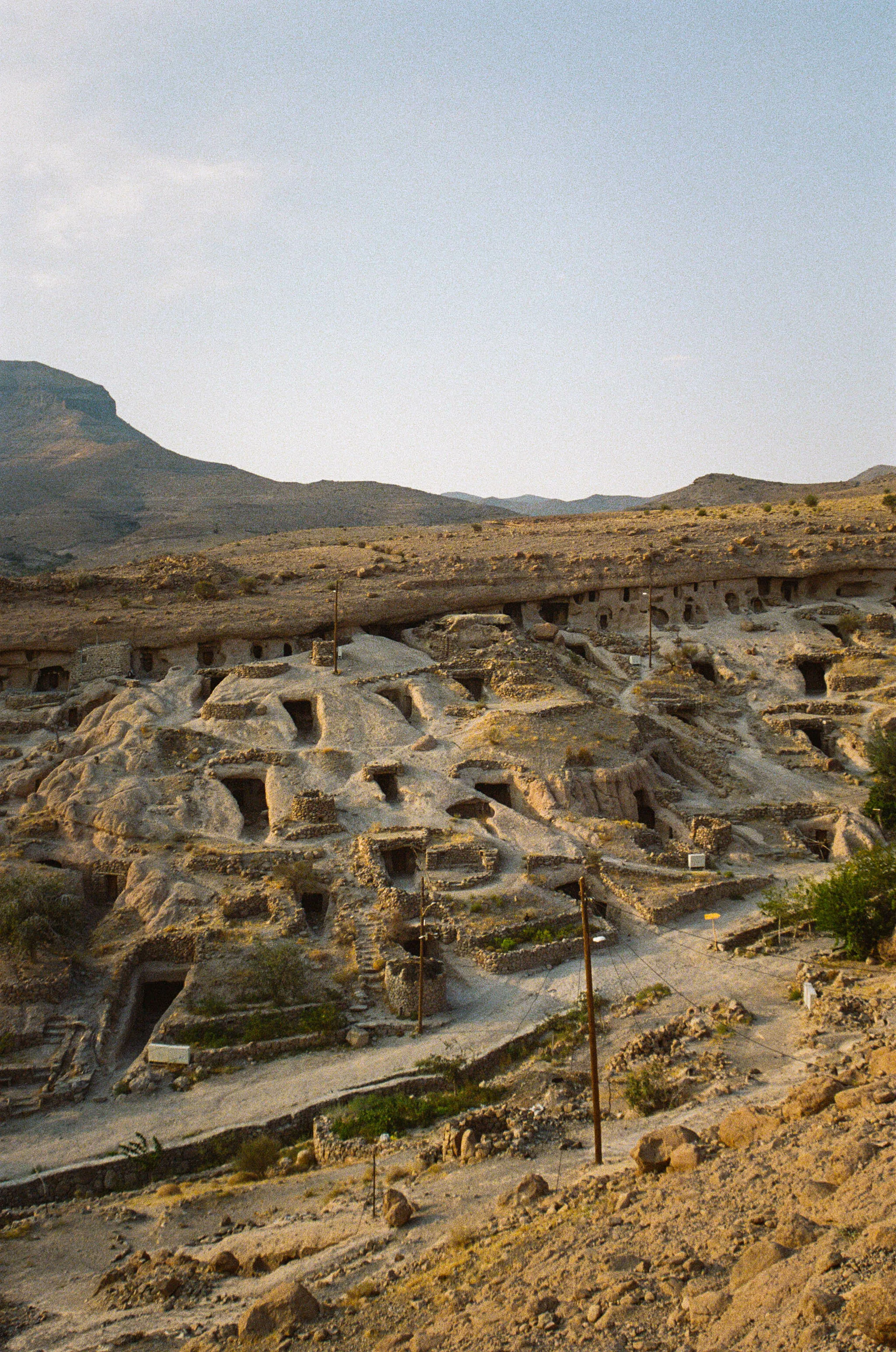 Ancient Troglodyte Dwellings in Iran