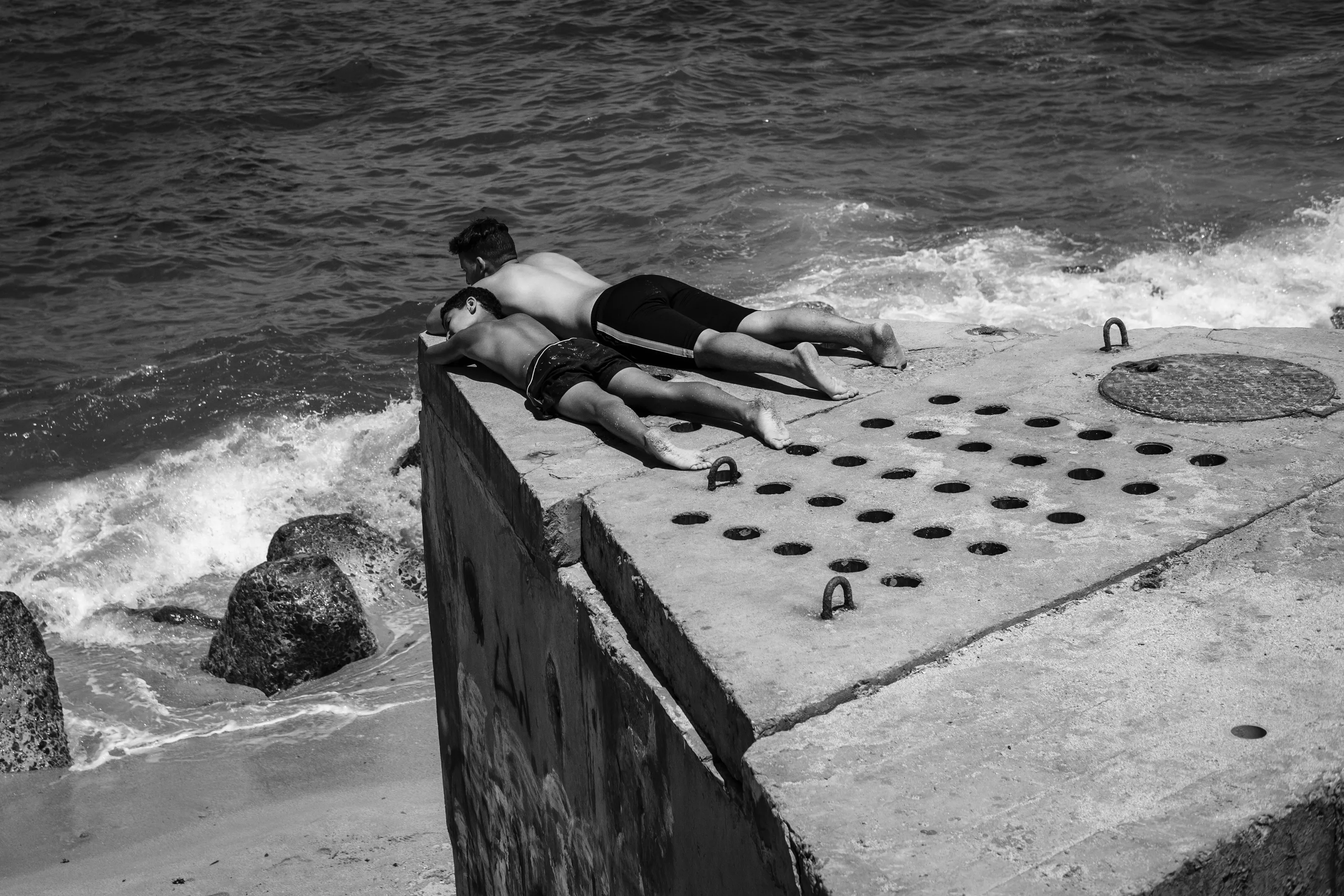 Waiting for the sea...