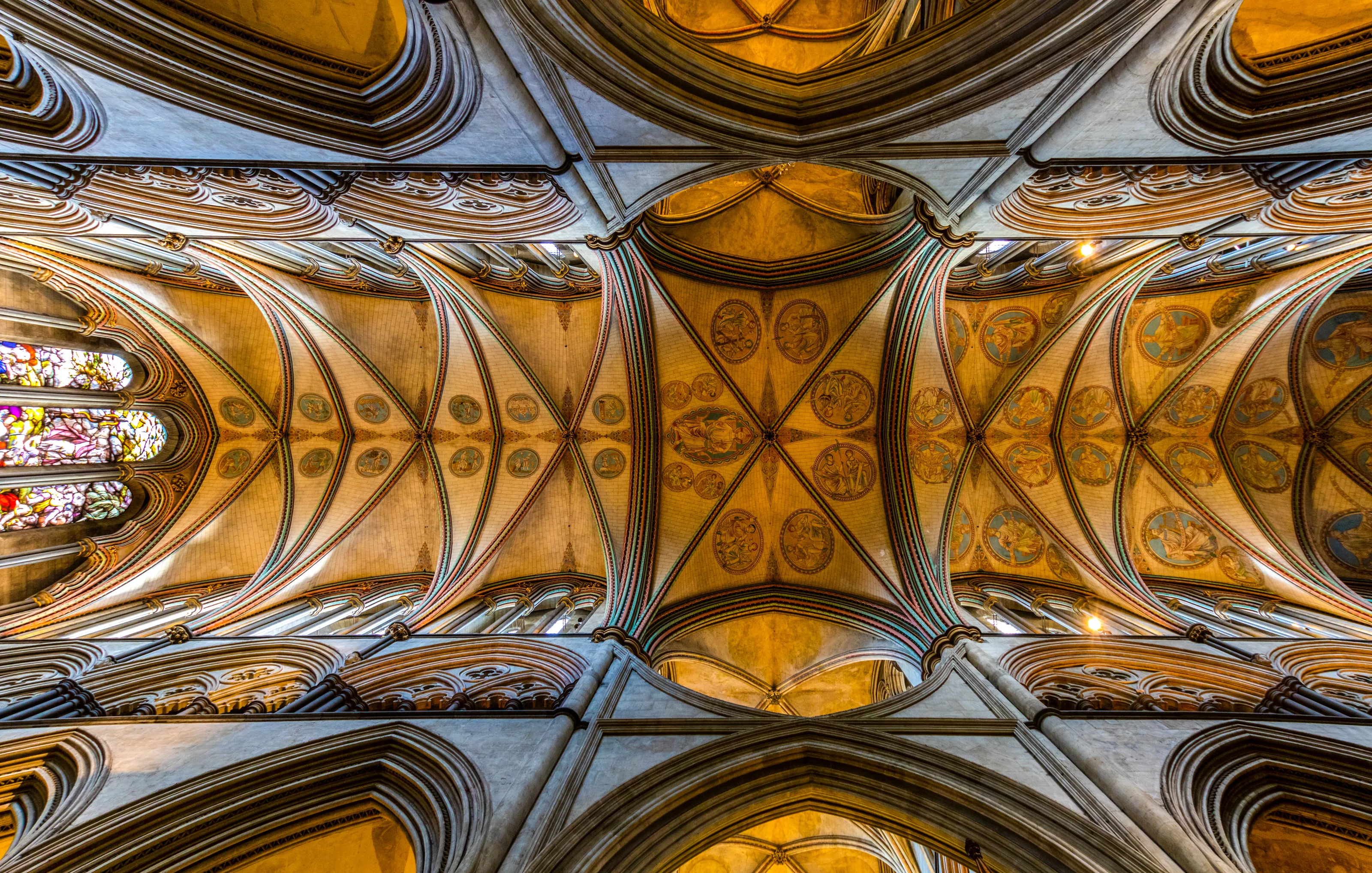 The Ceiling at Salisbury Cathedral