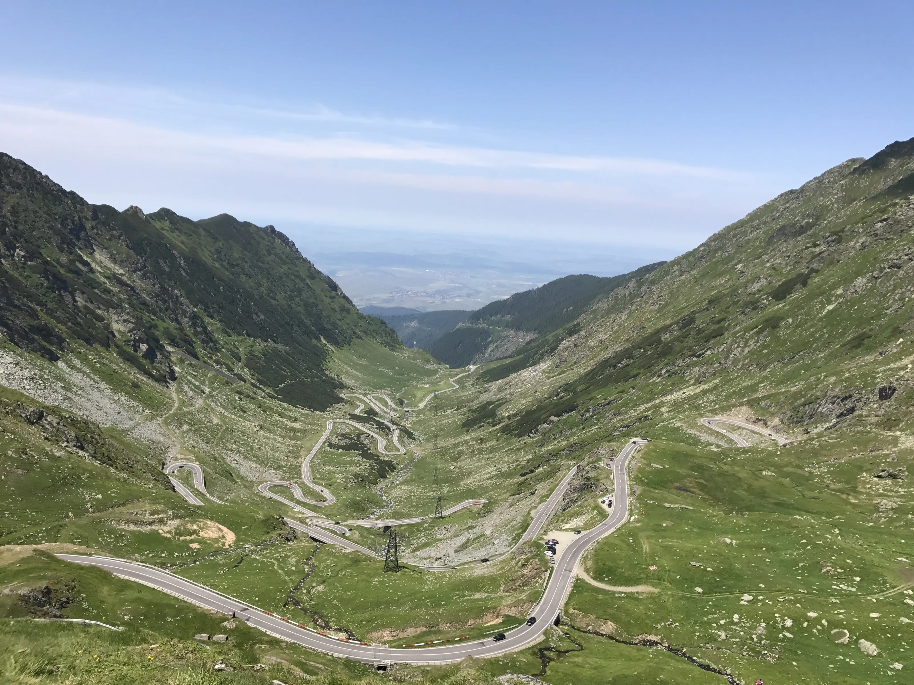 Transfagarasan road in Romania