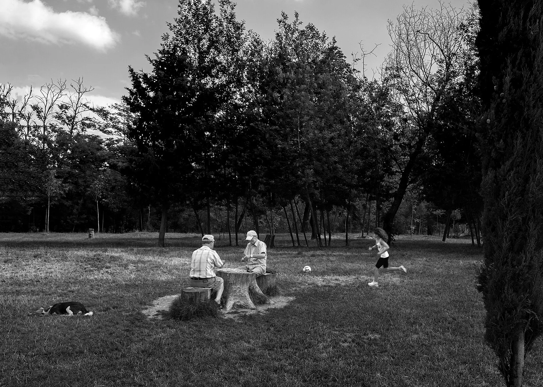 Tirana, Albania Saturday In The Park