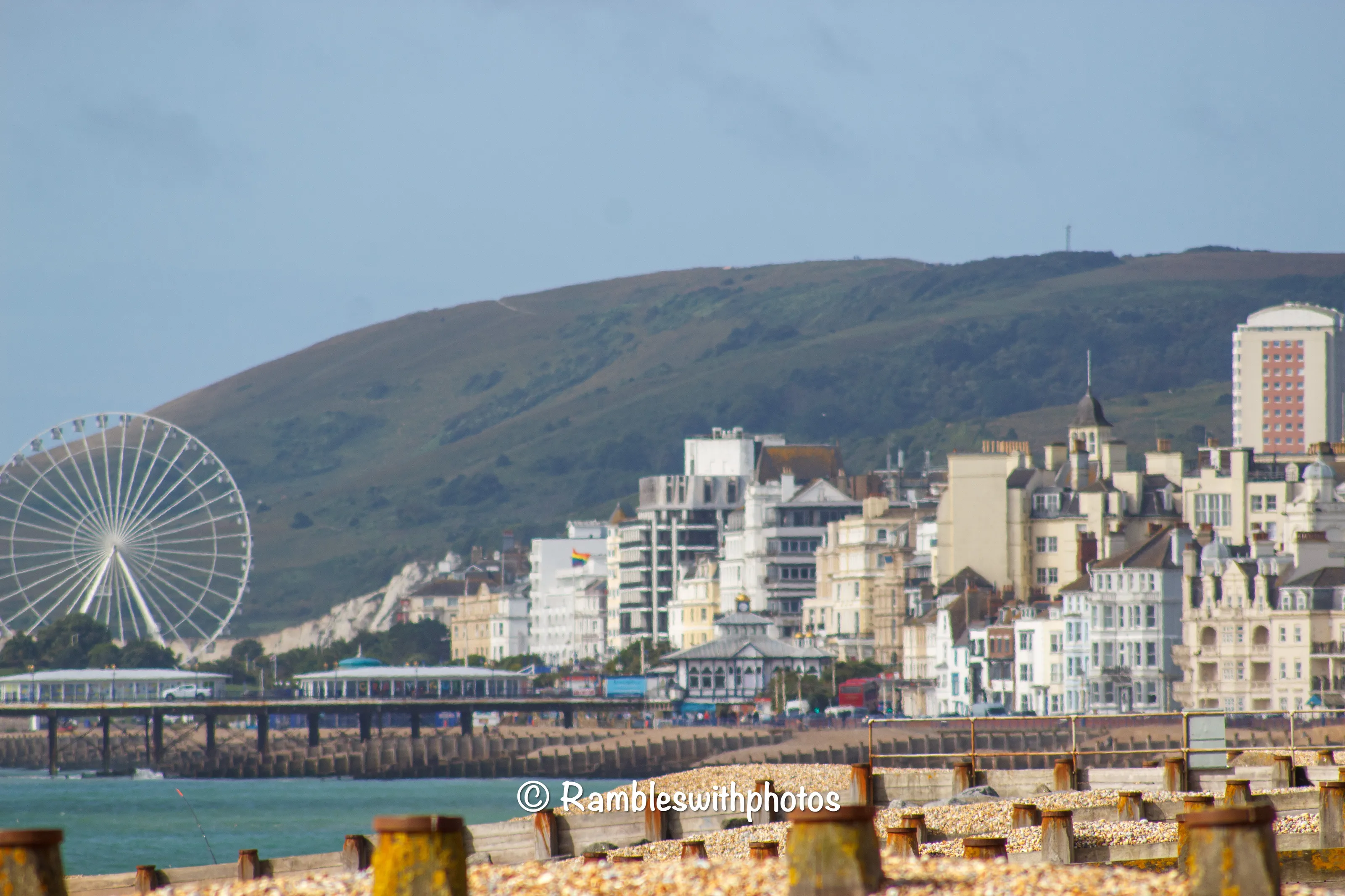 Beach view landscape