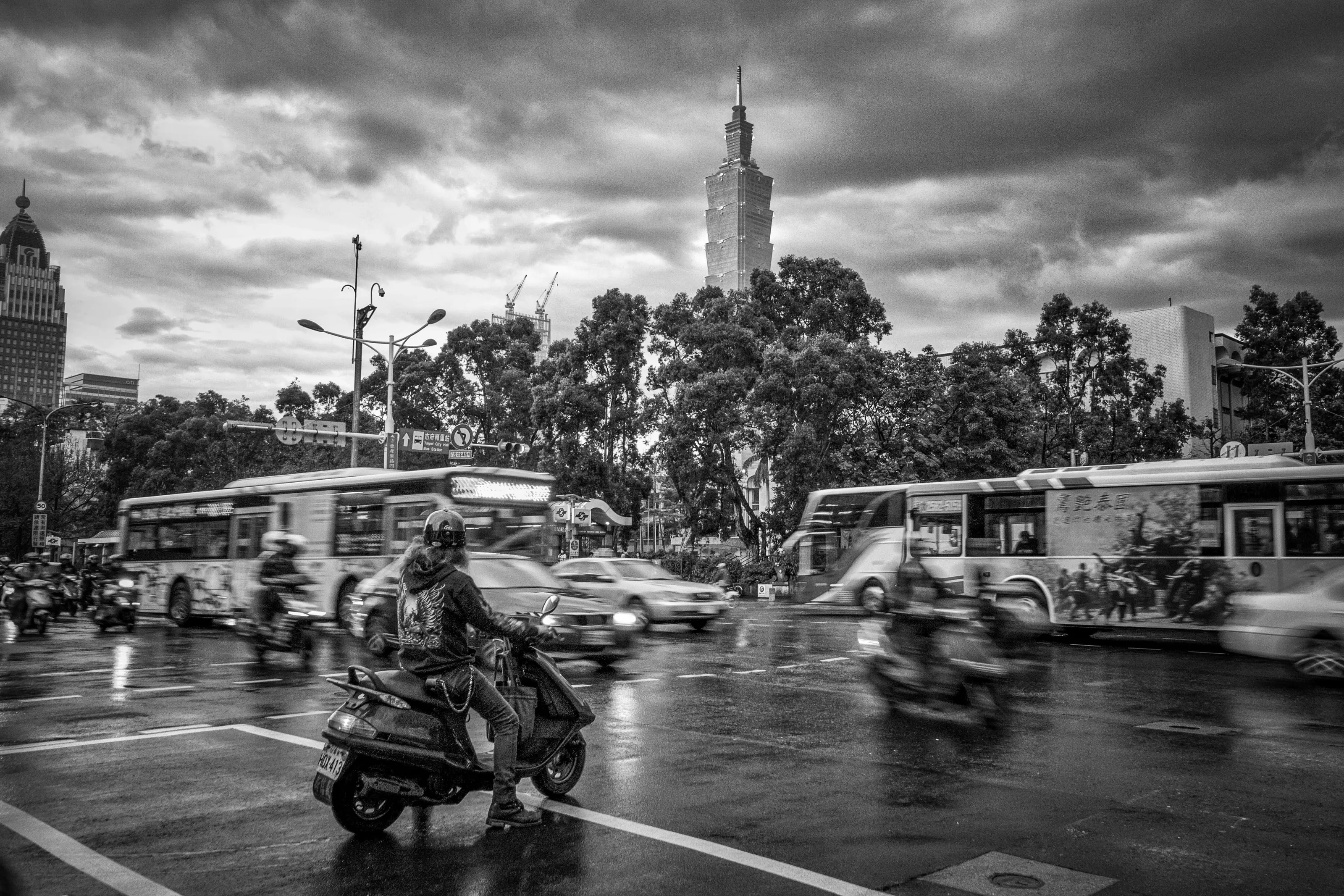 Stop at the rain