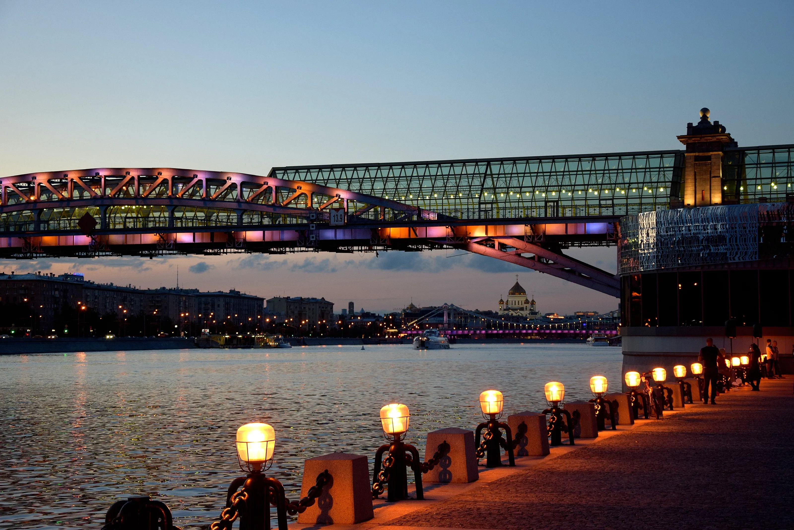 Andreevsky bridge, Moscow
