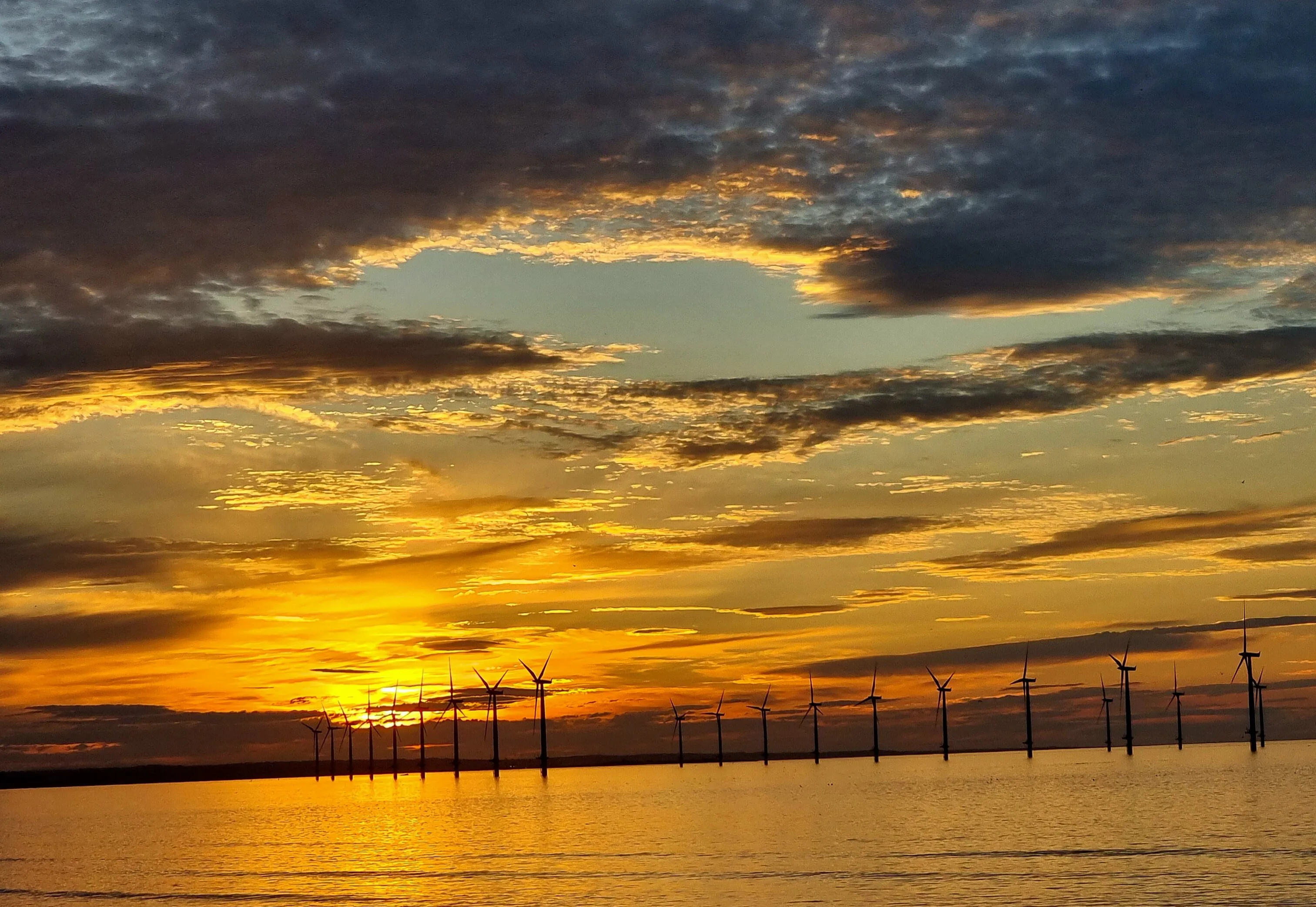 Turbine Sunset