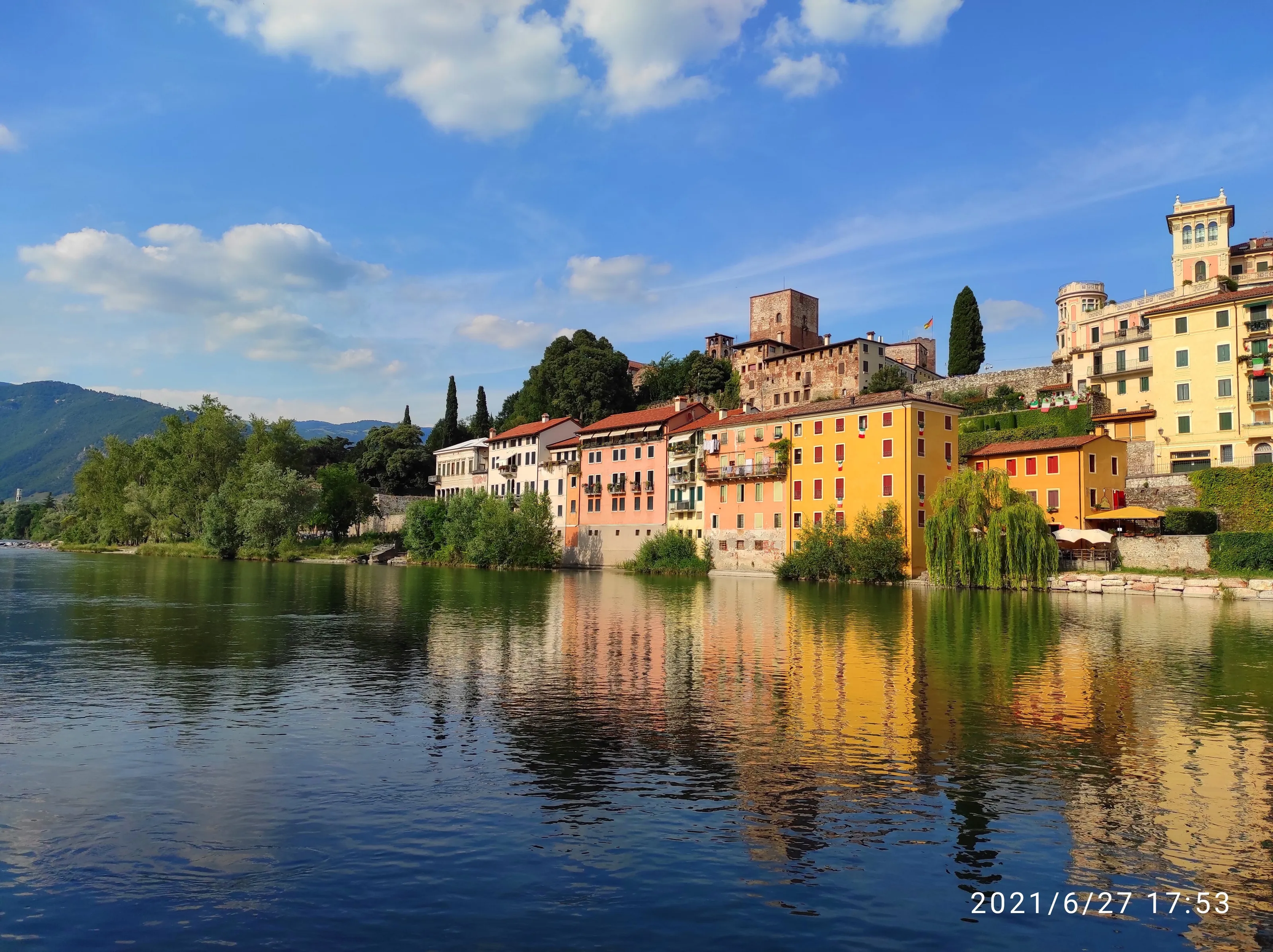 Bassano del Grappa, Brenta River, Italy