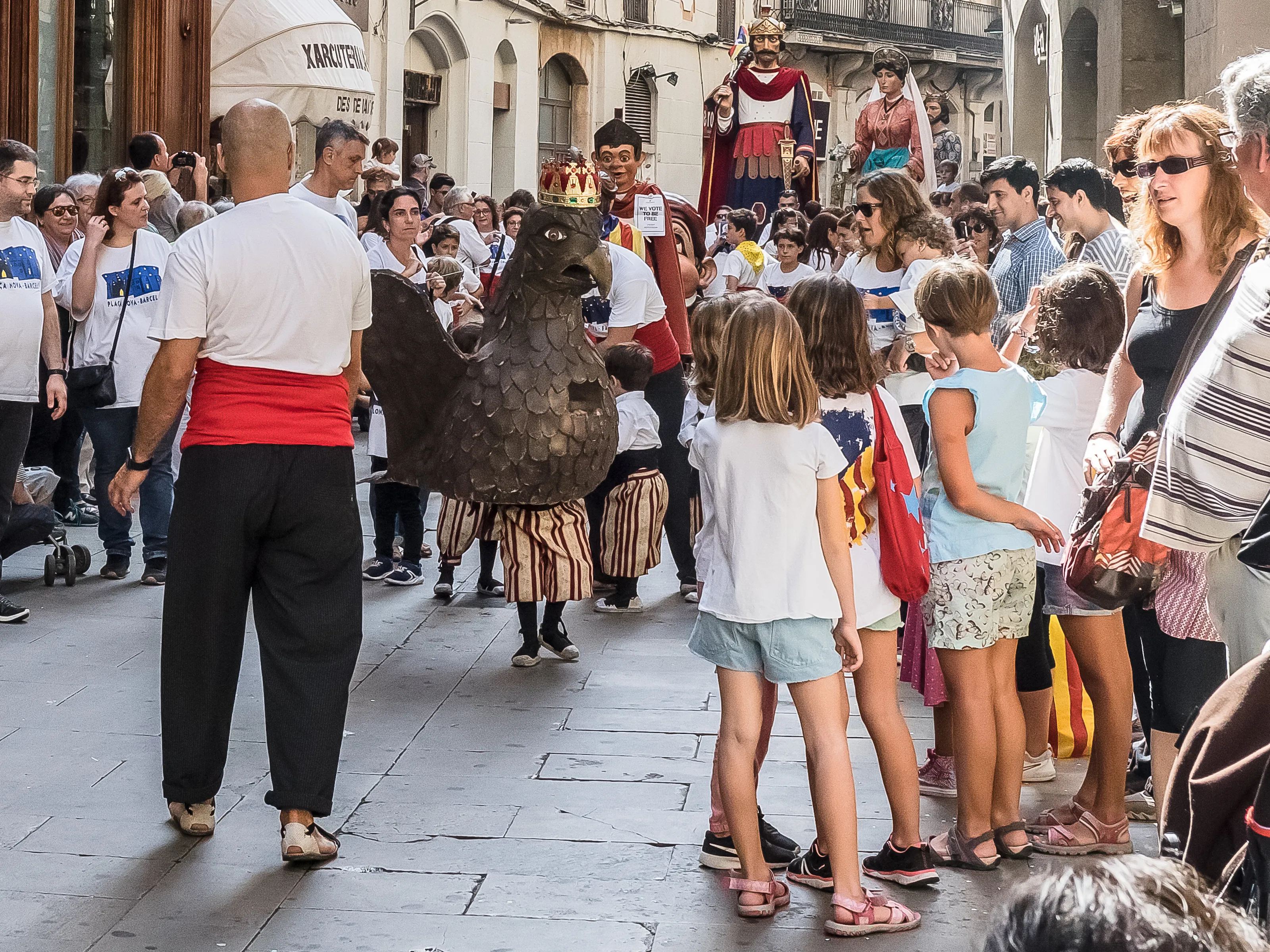Popular street feast.