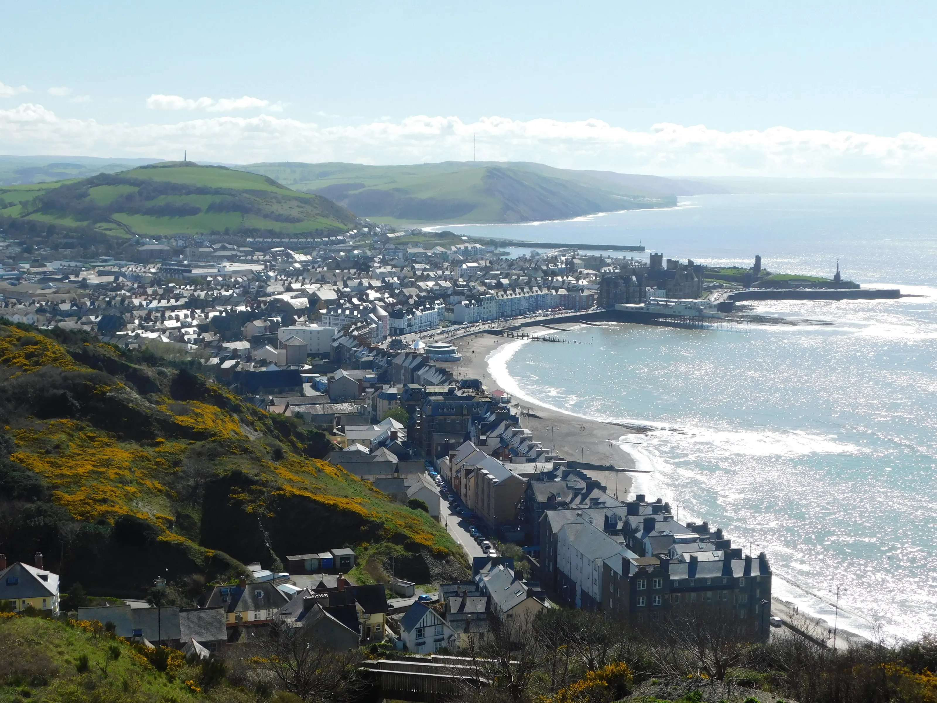 View of Aberystwyth