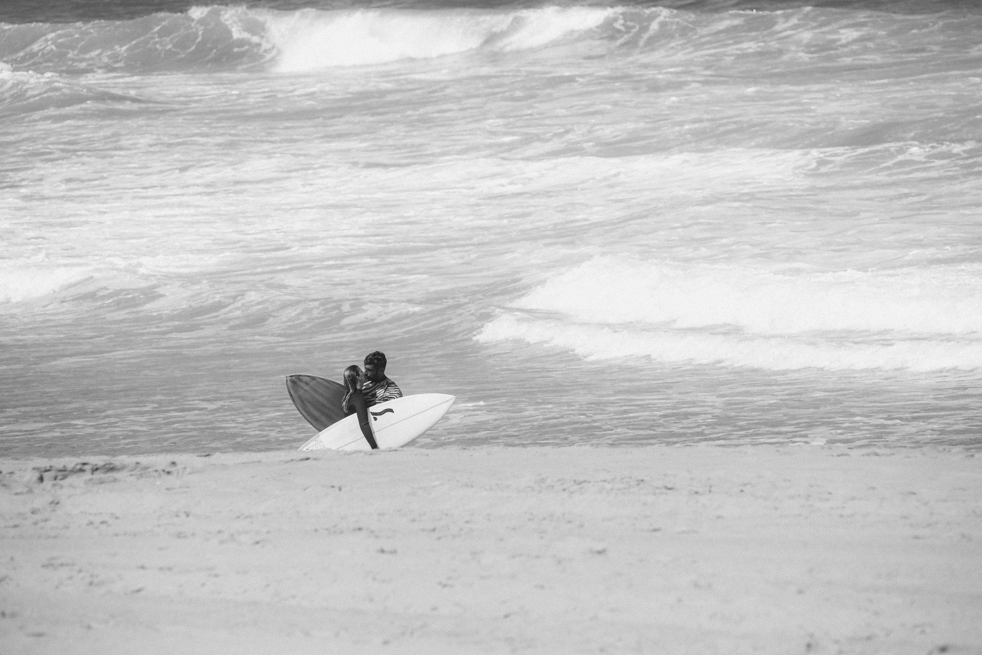 Surfing together
