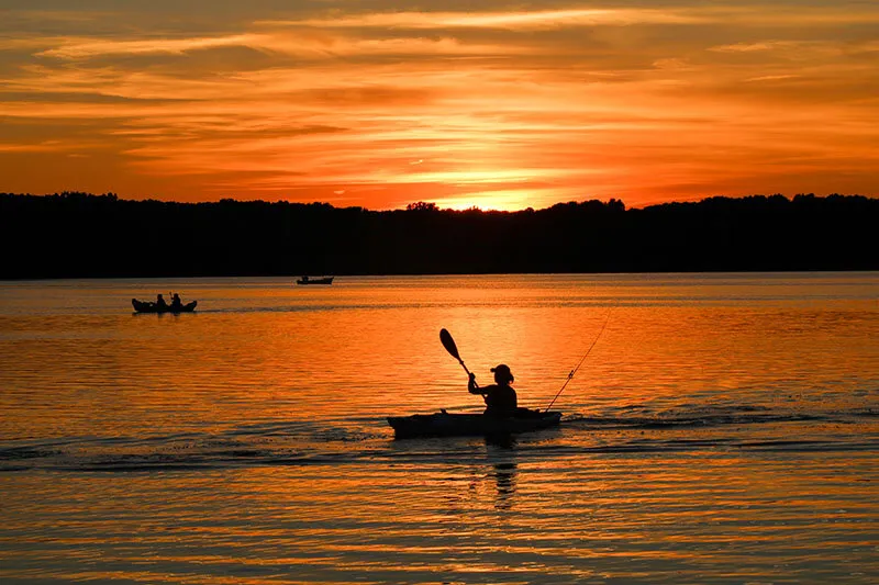 Sunset at Stoney Creek Metro Park