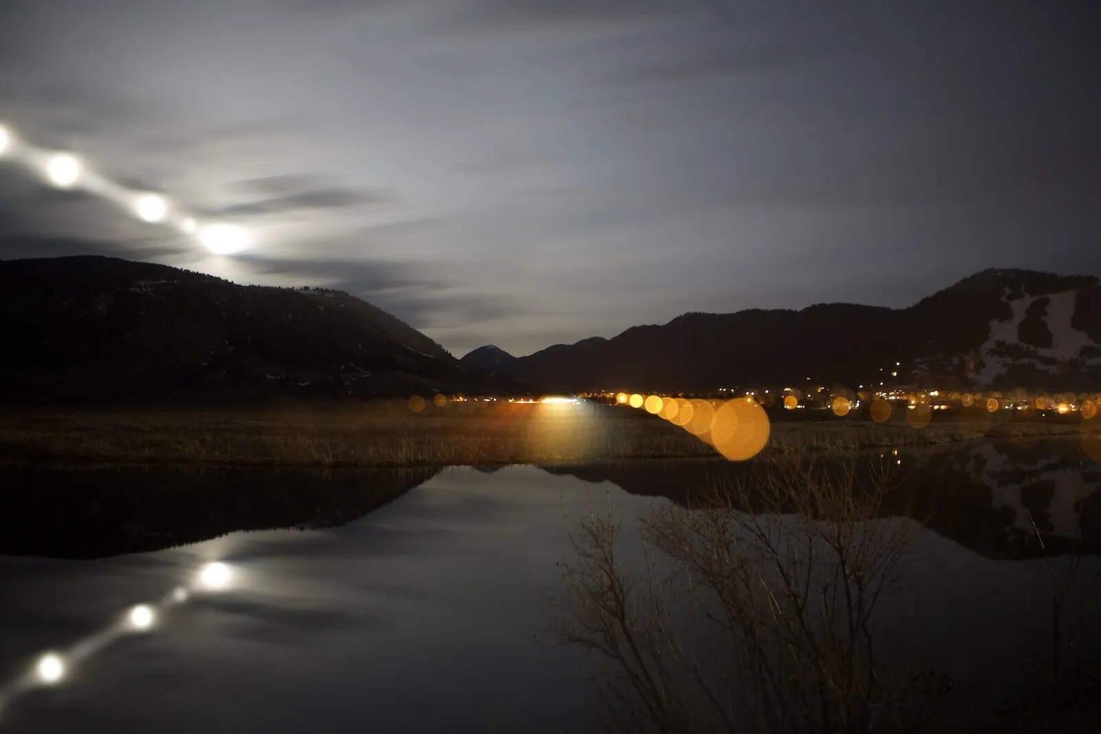 Moonrise over Crystal Butte
