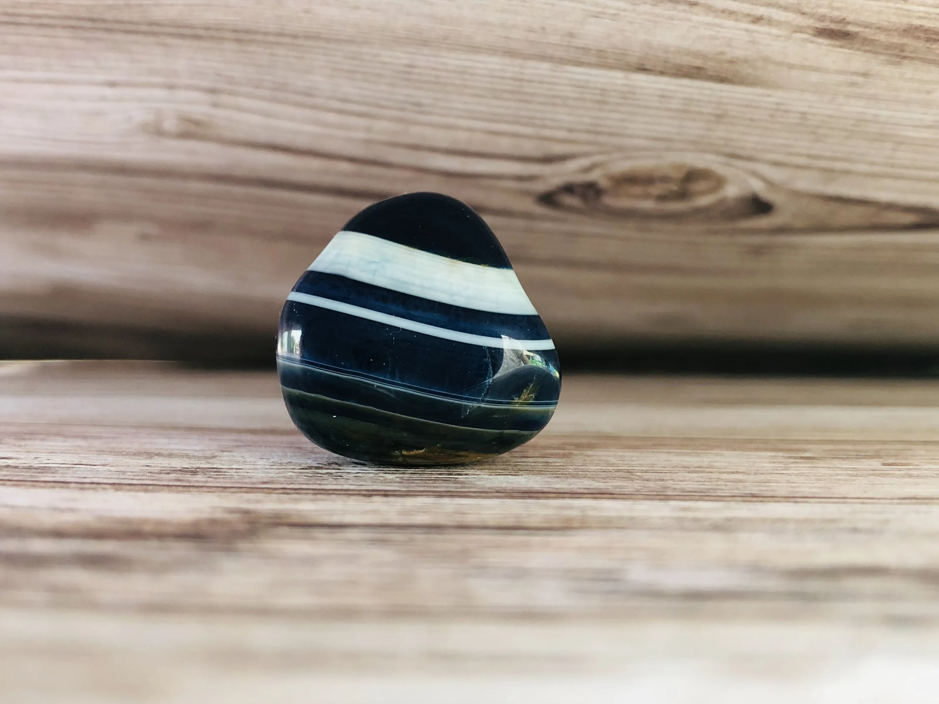 Blue agate
