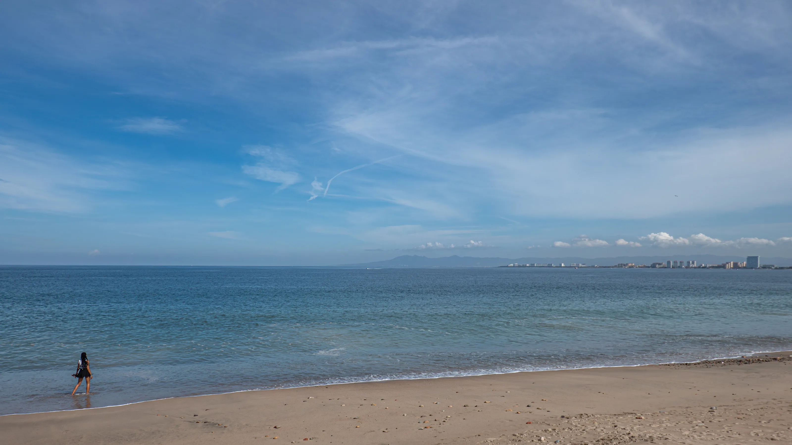Girl in the Beach