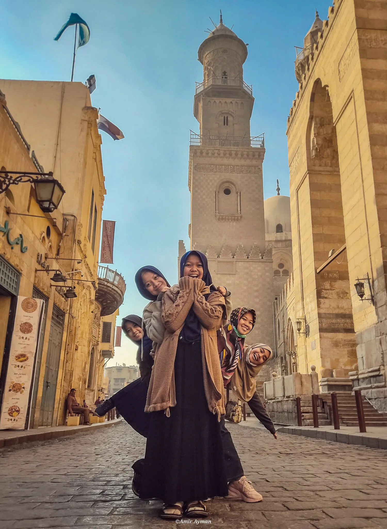 the first visit to Al Moez Street