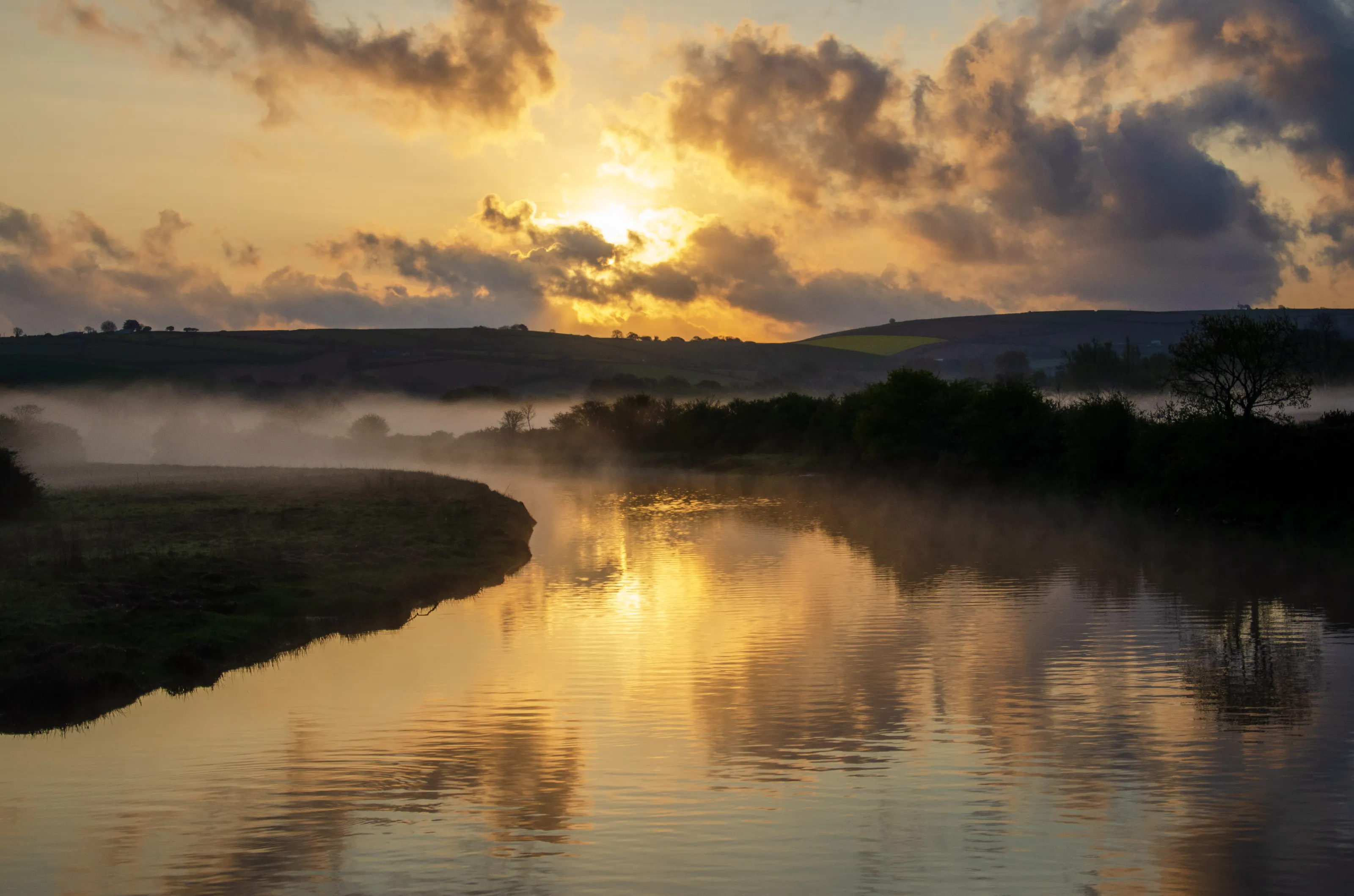 Sunrise in Devon