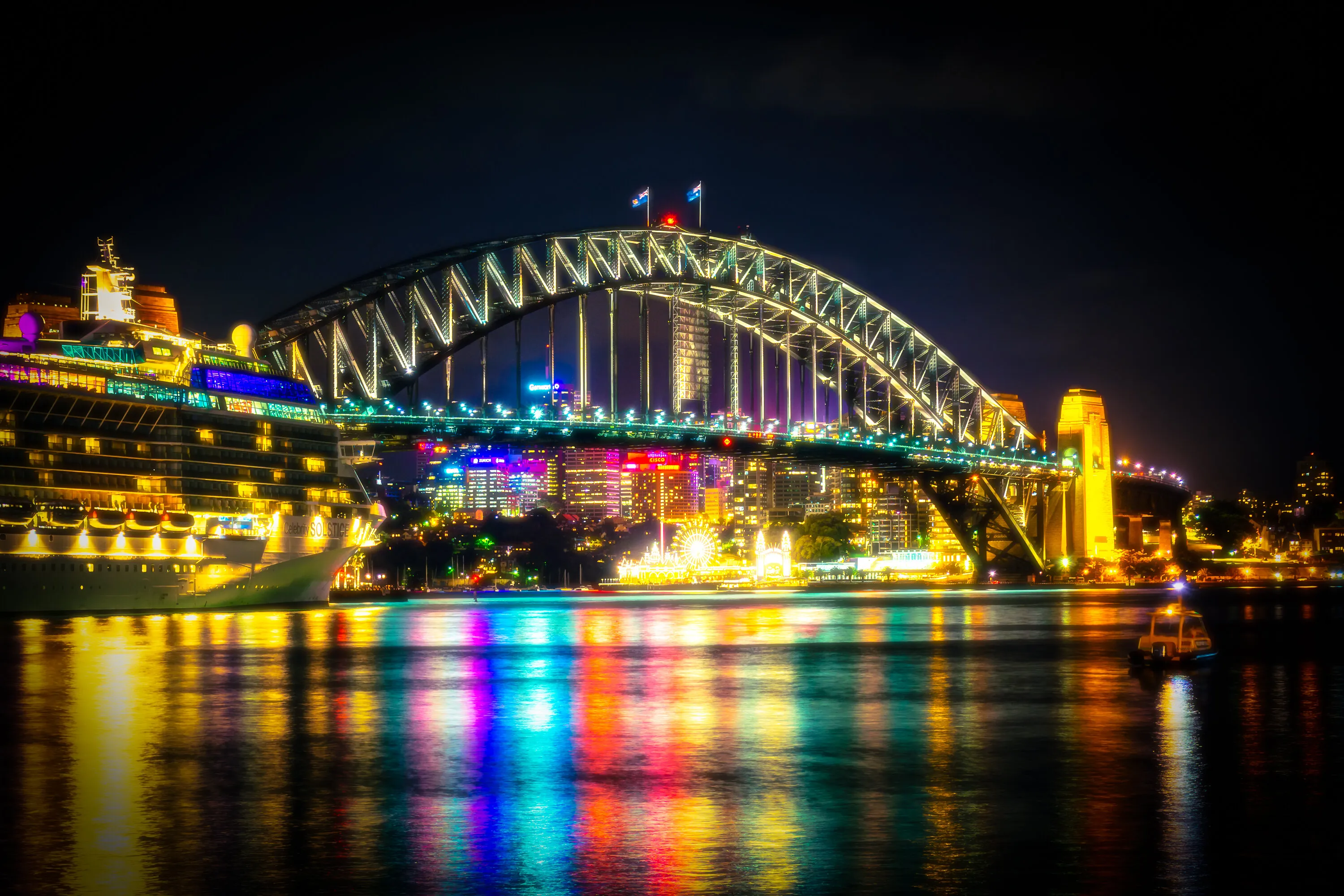 Sydney Harbour Bridge at Night