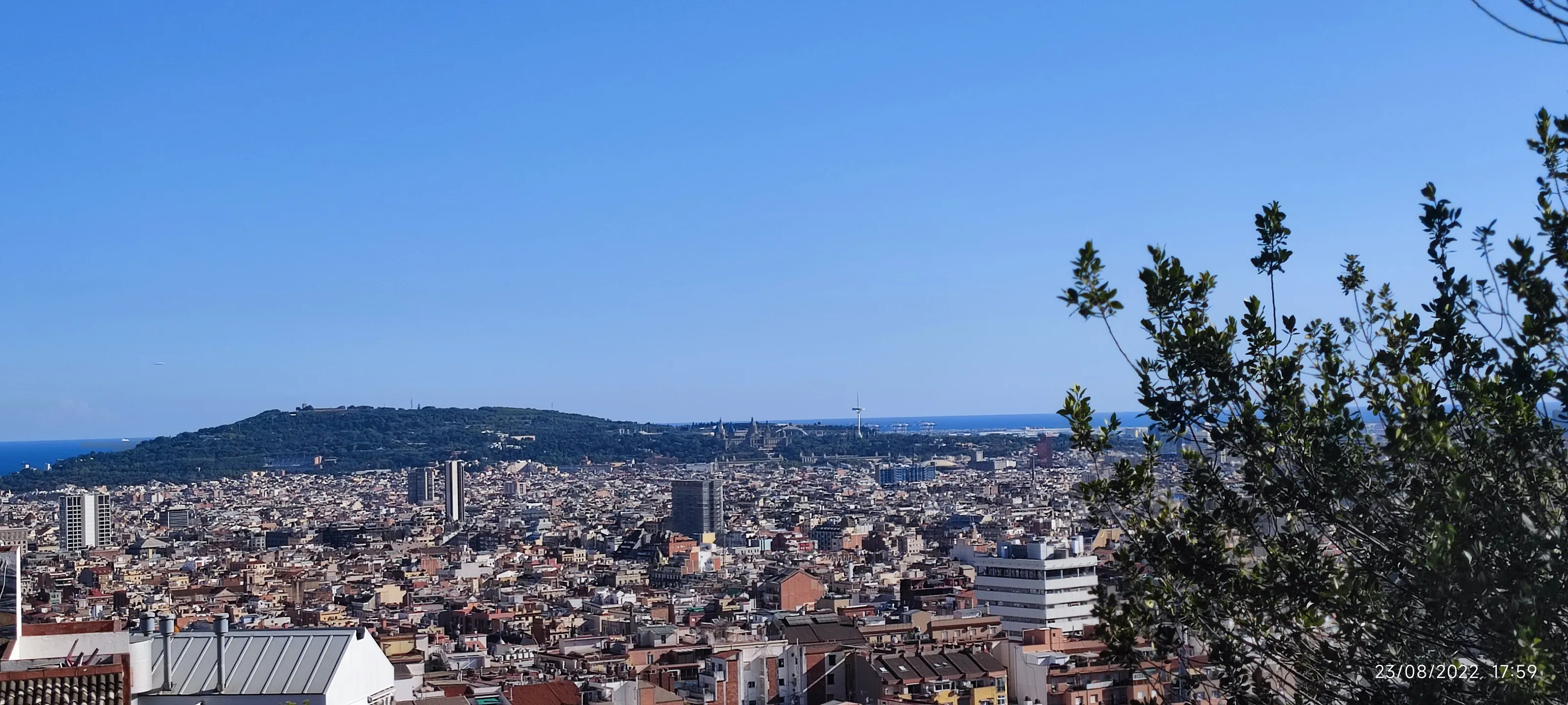 Barcelona from Parc Guell