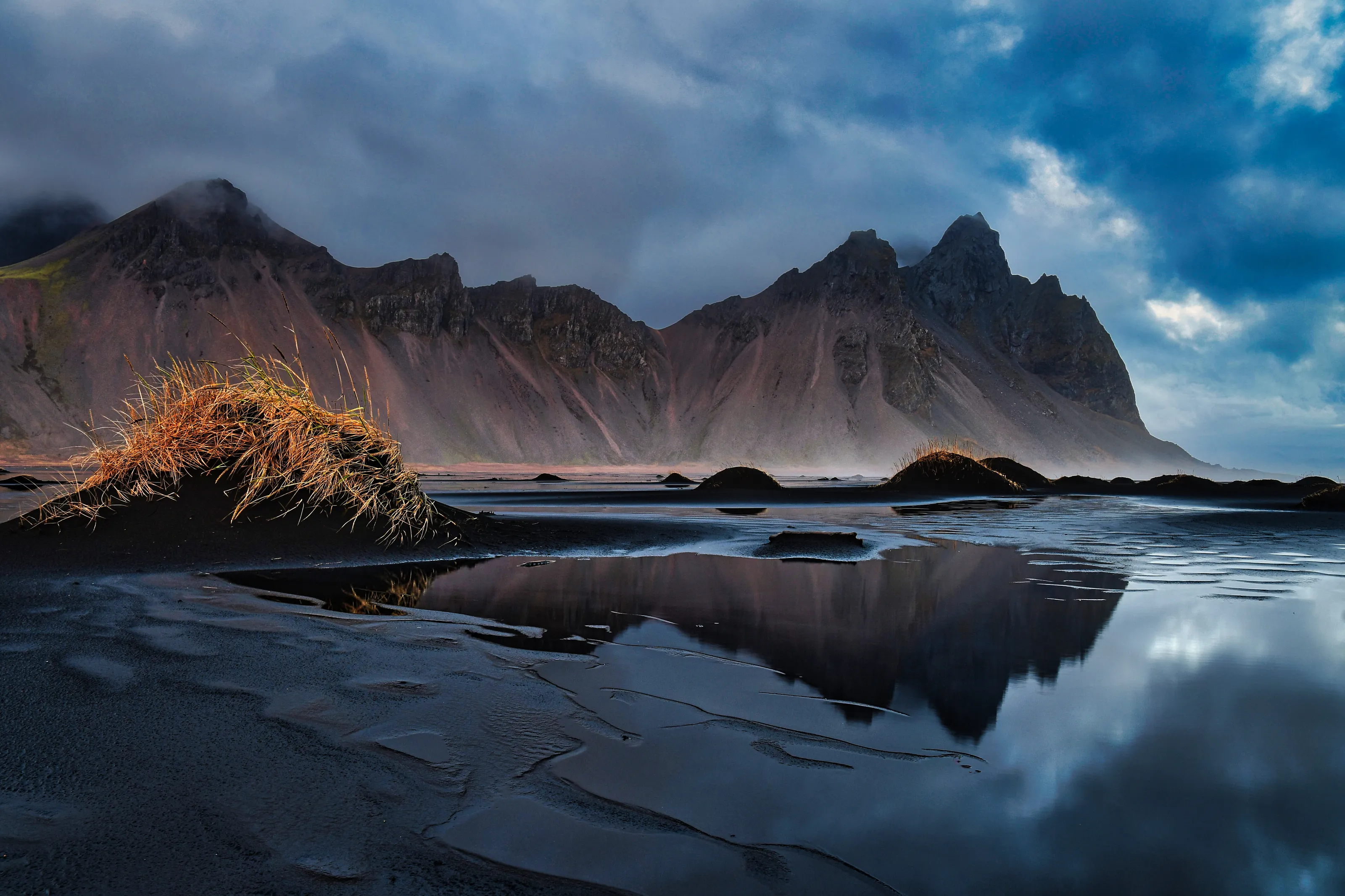 Vestrahorn after the rain