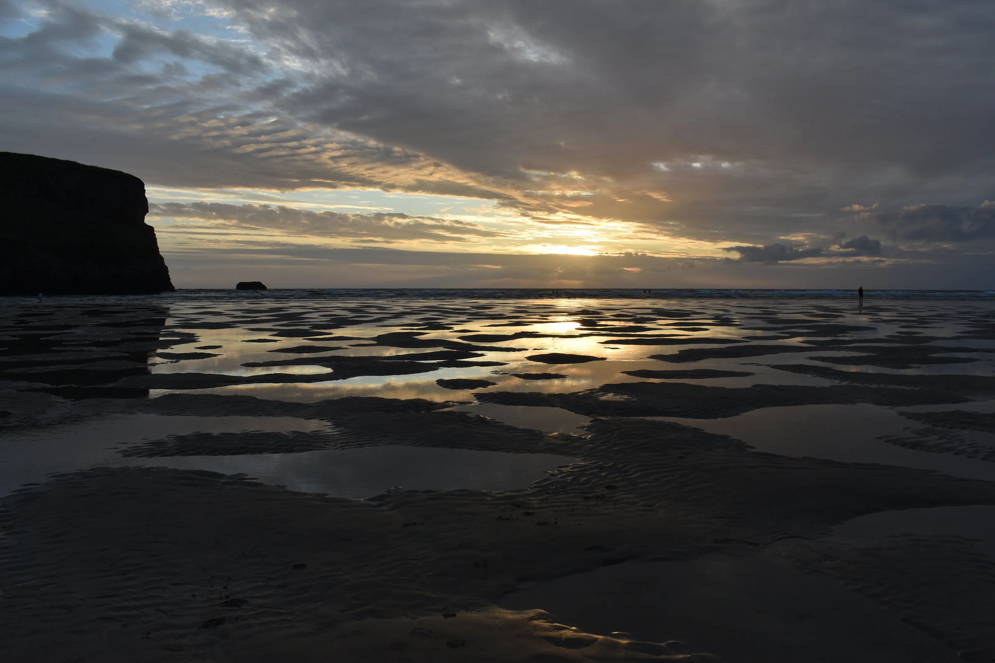 Sunset on the sands
