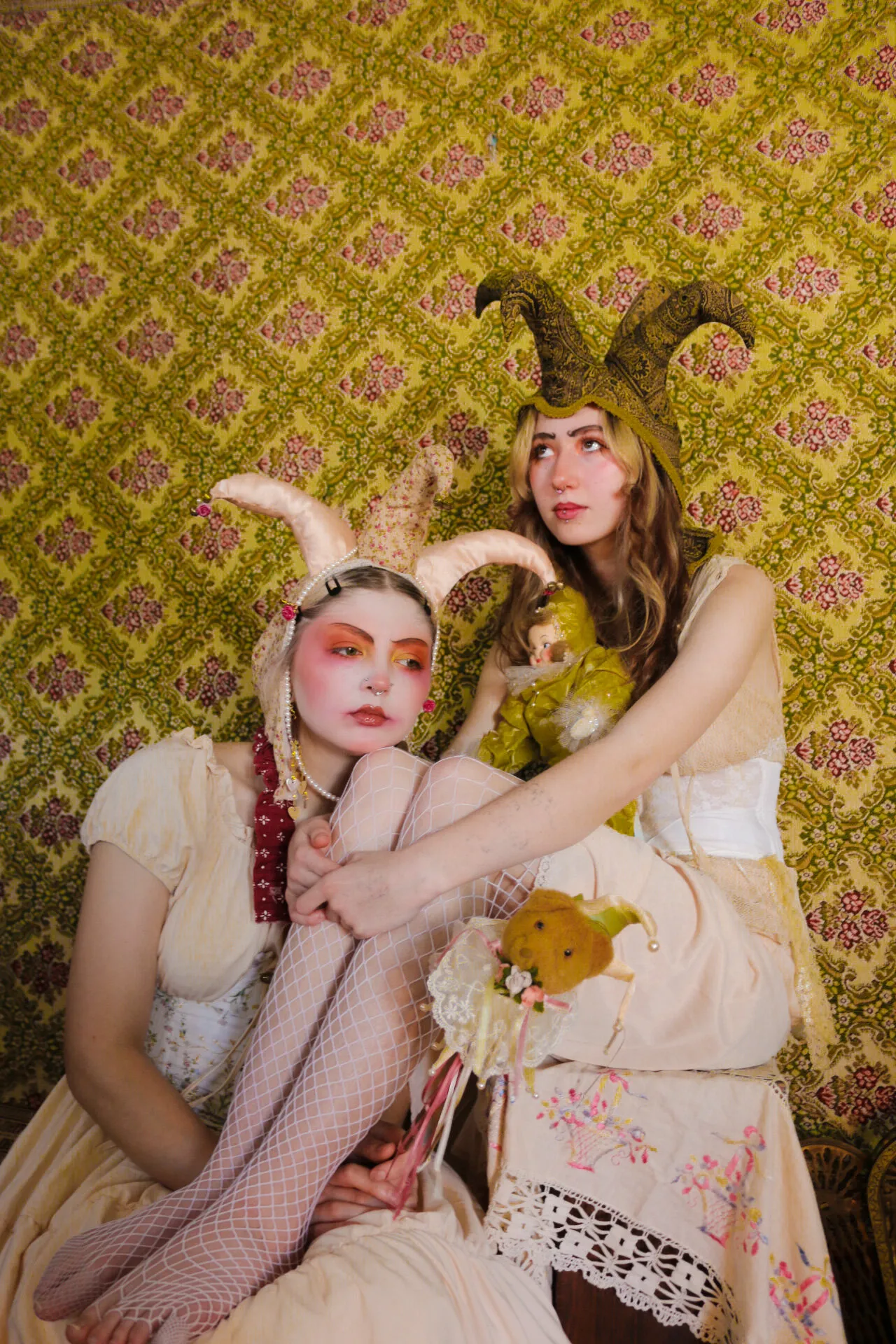 Vintage Jester Dolls Turned Human