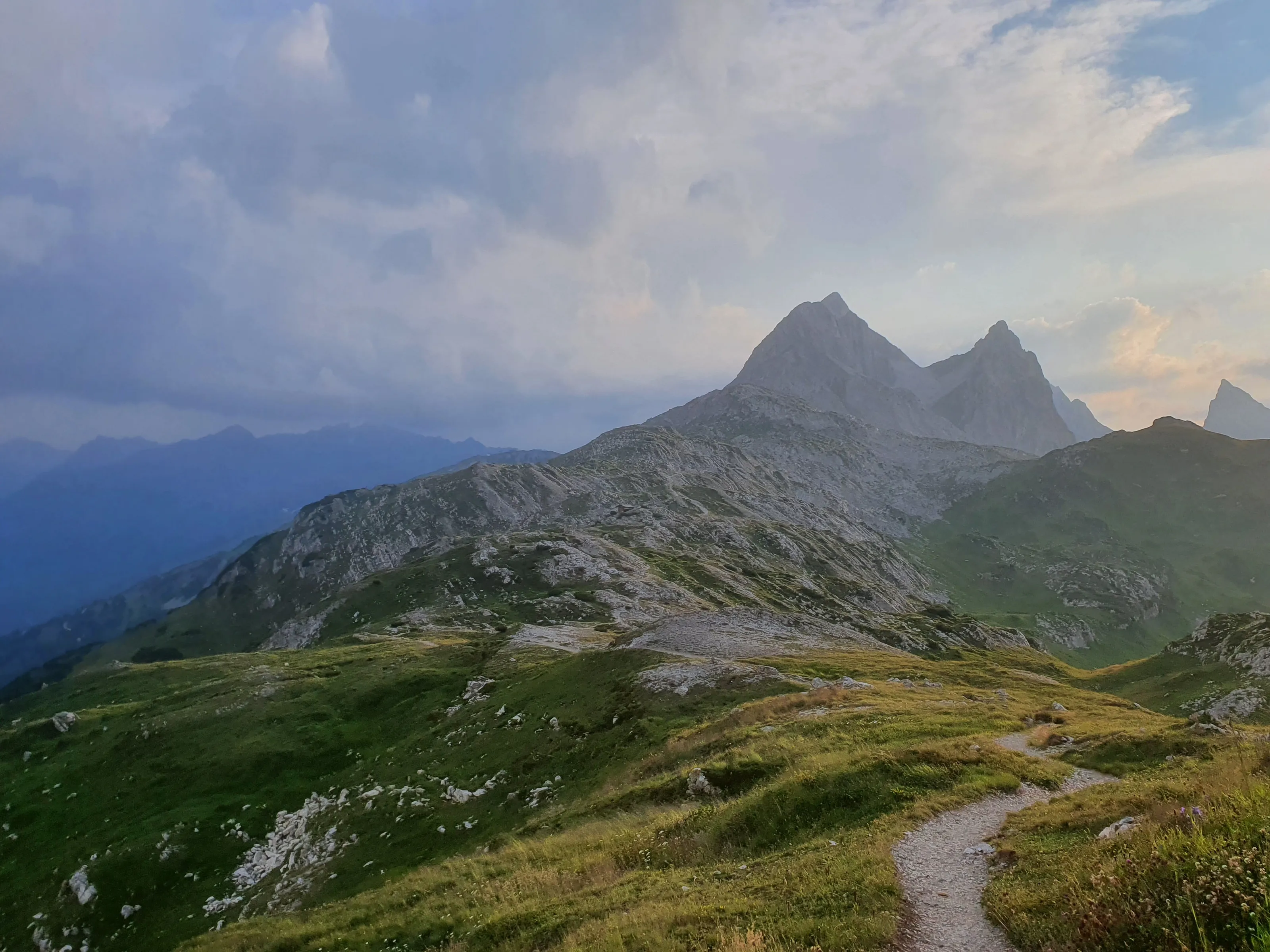 View from the Leutkircher hütte