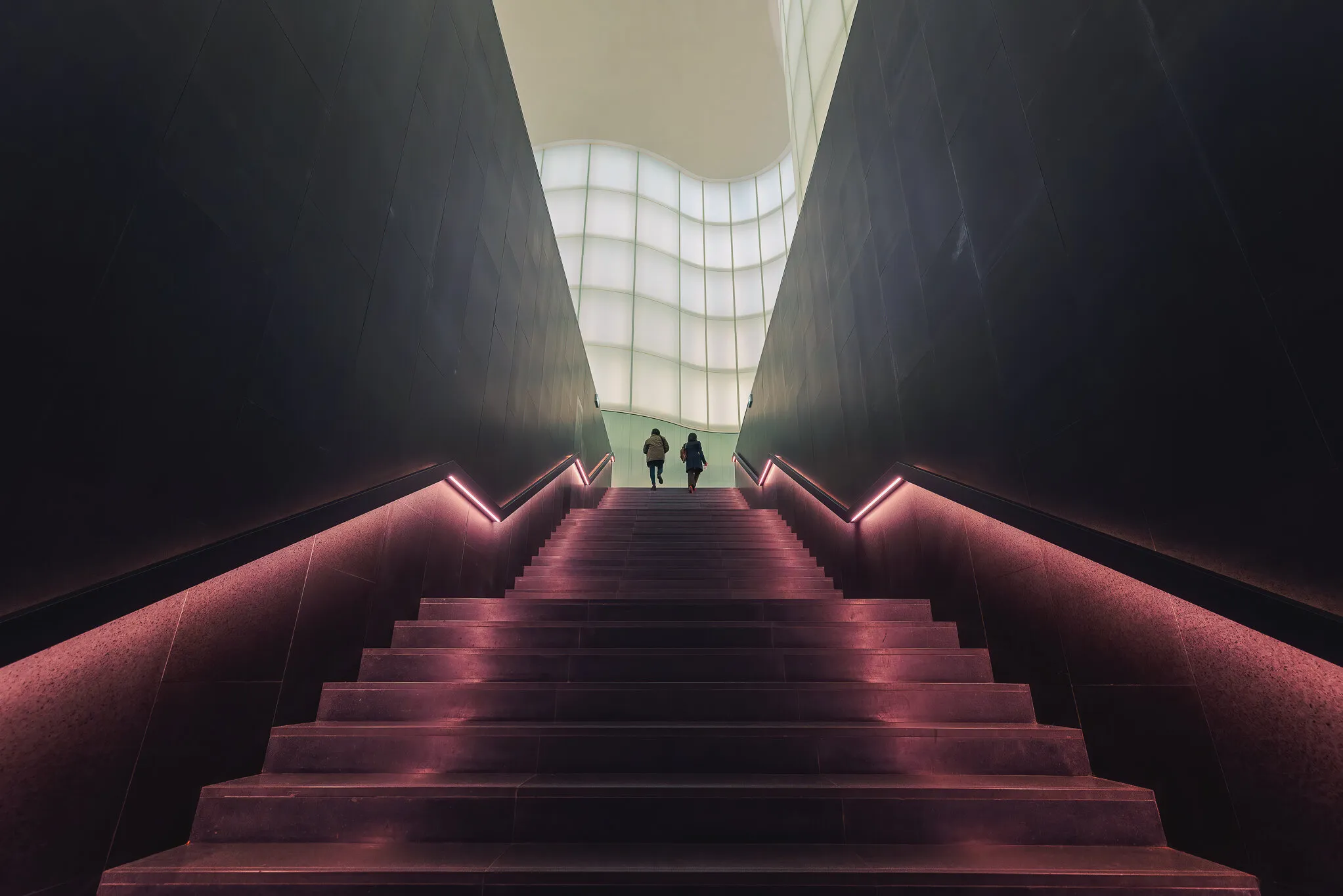 The Mudec staircase