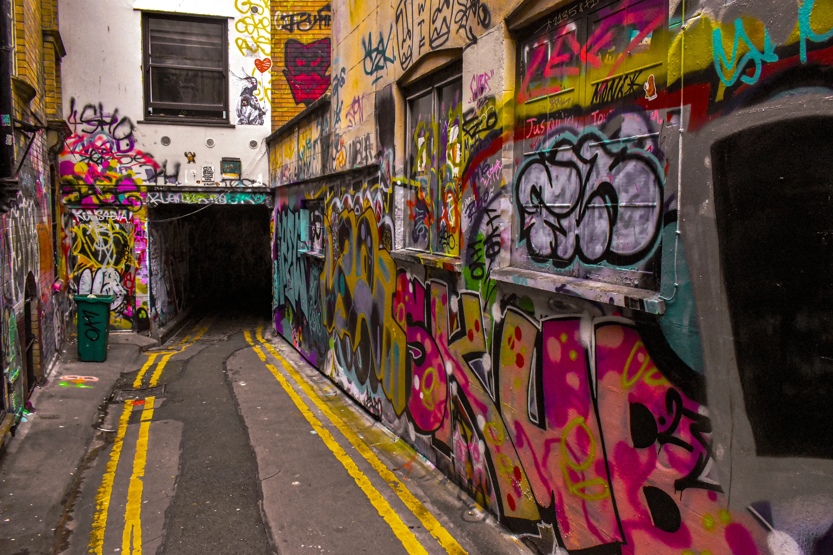 Graffiti Alley.