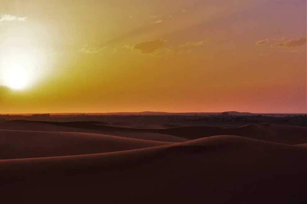 A Moroccan Sunset