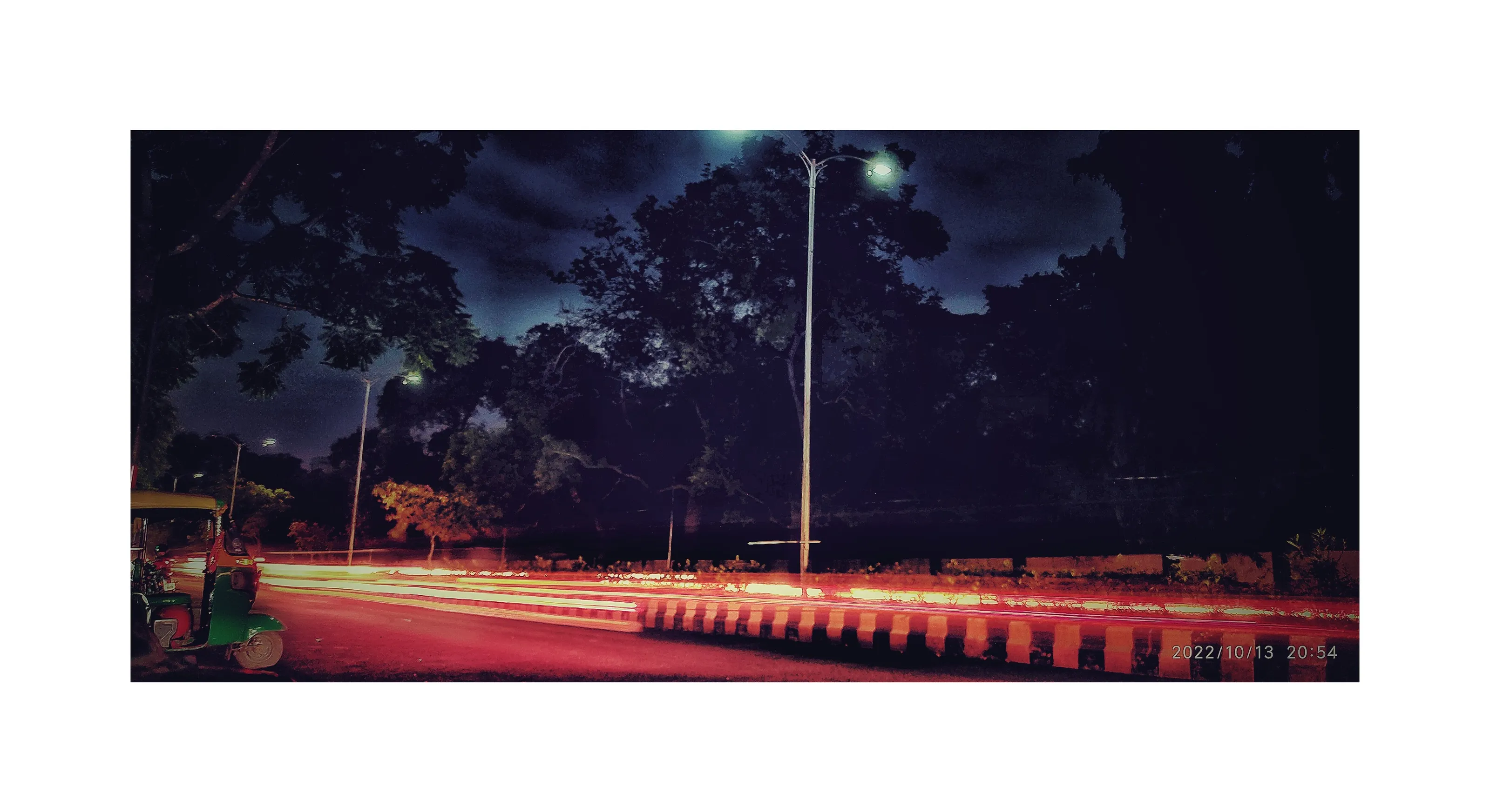 Brushing Night with Light