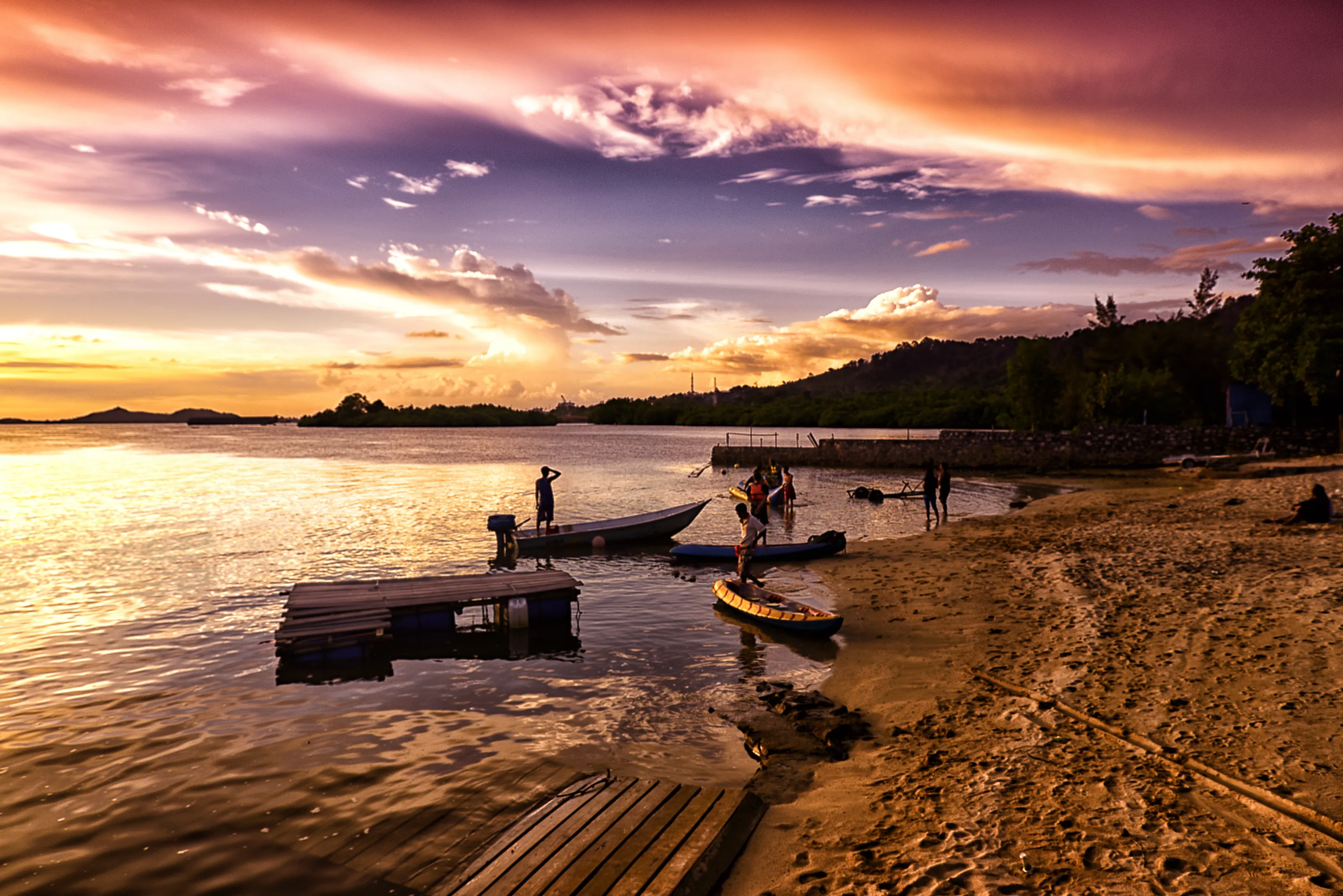 Sunset and Recreation