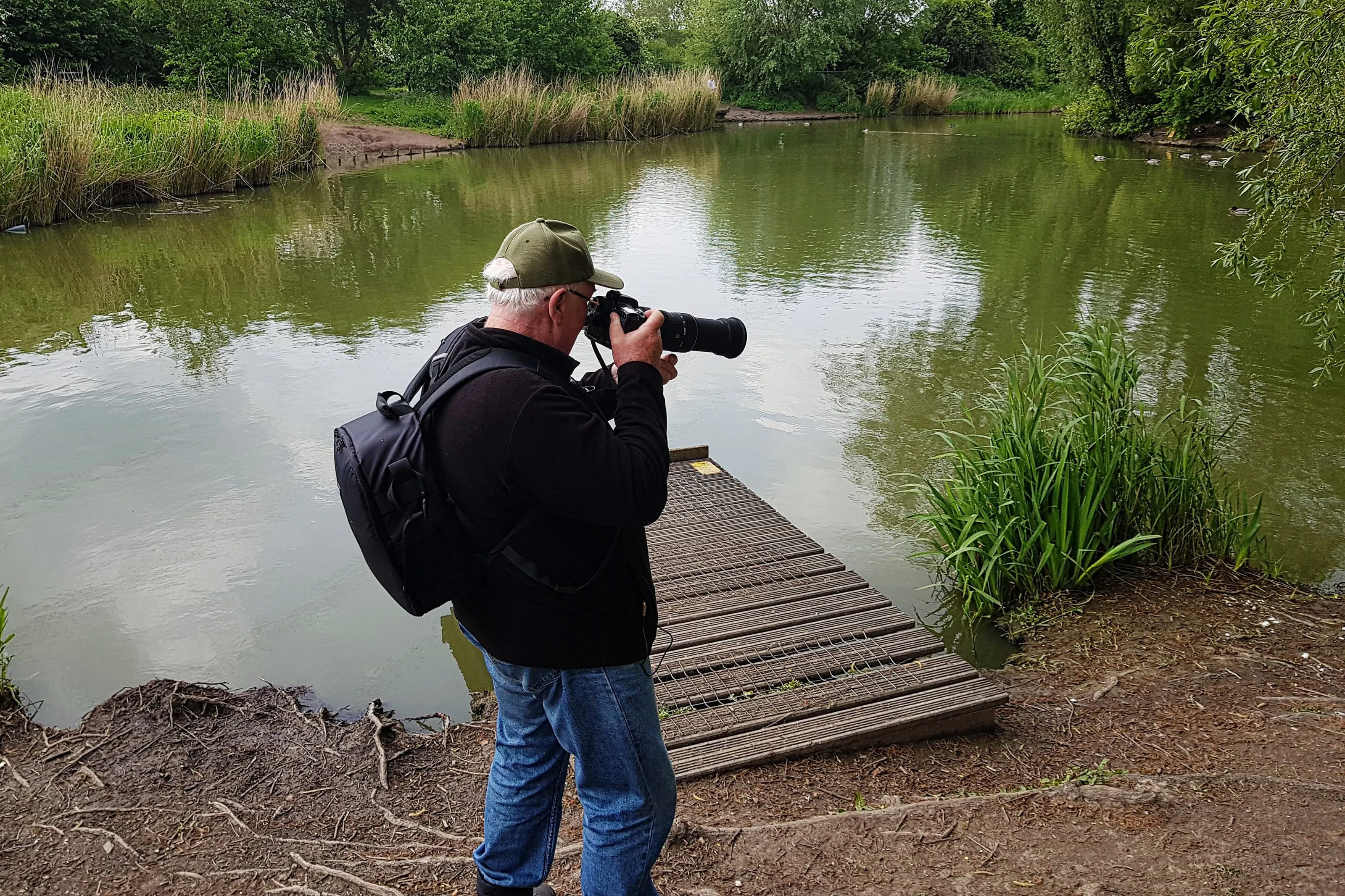 Taking the photo