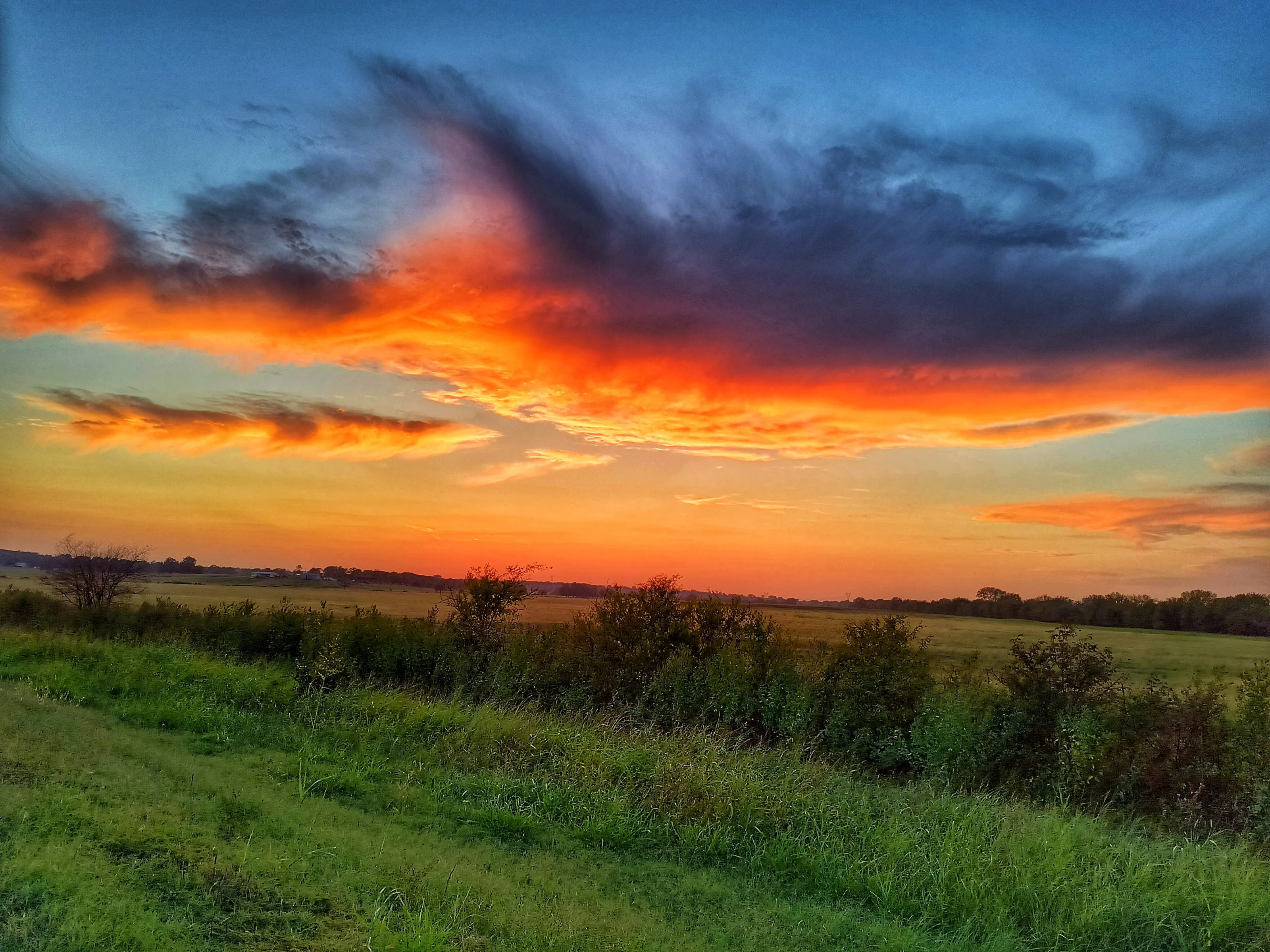 Sunset on the backroads