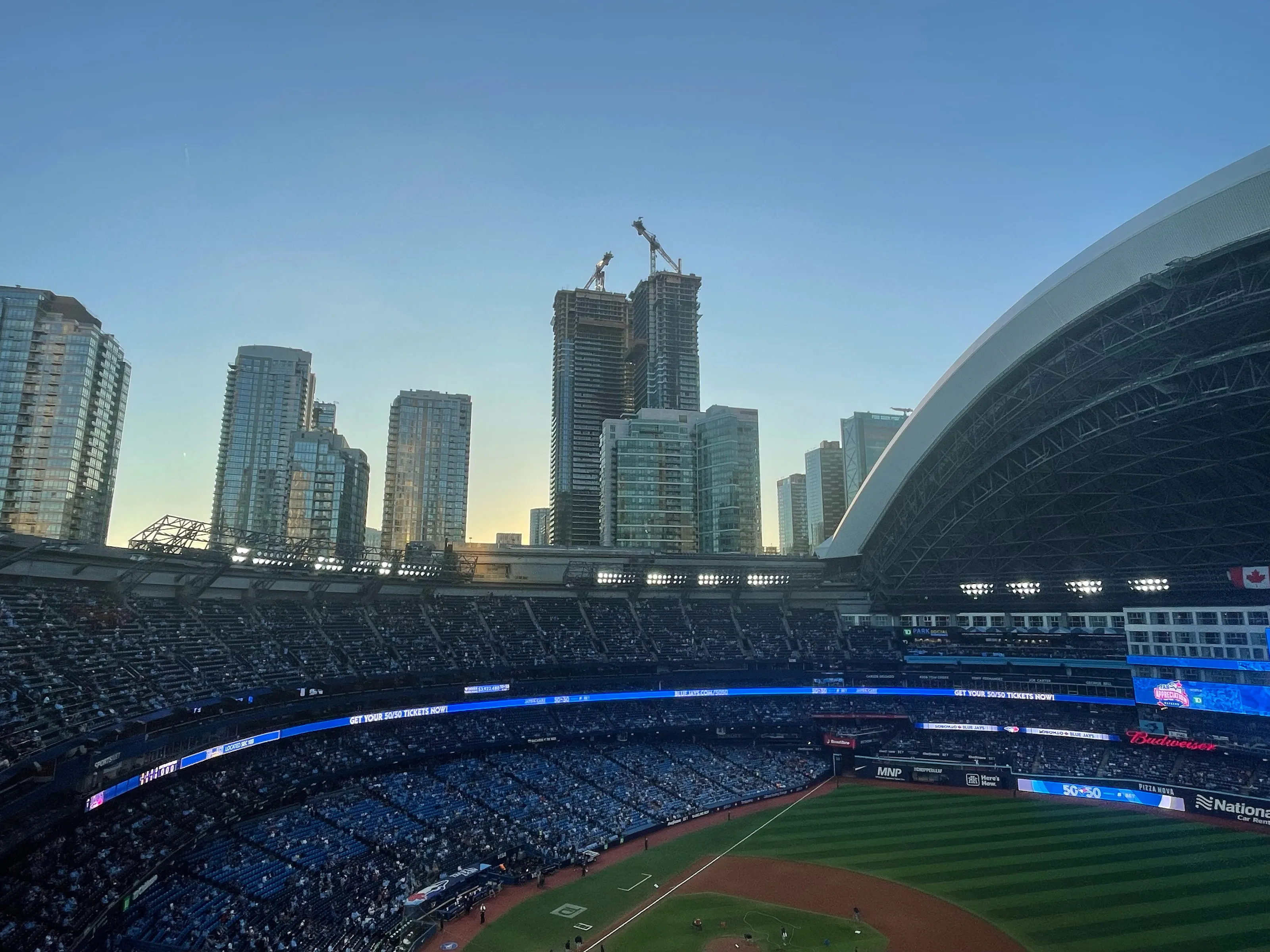 Night at the Skydome