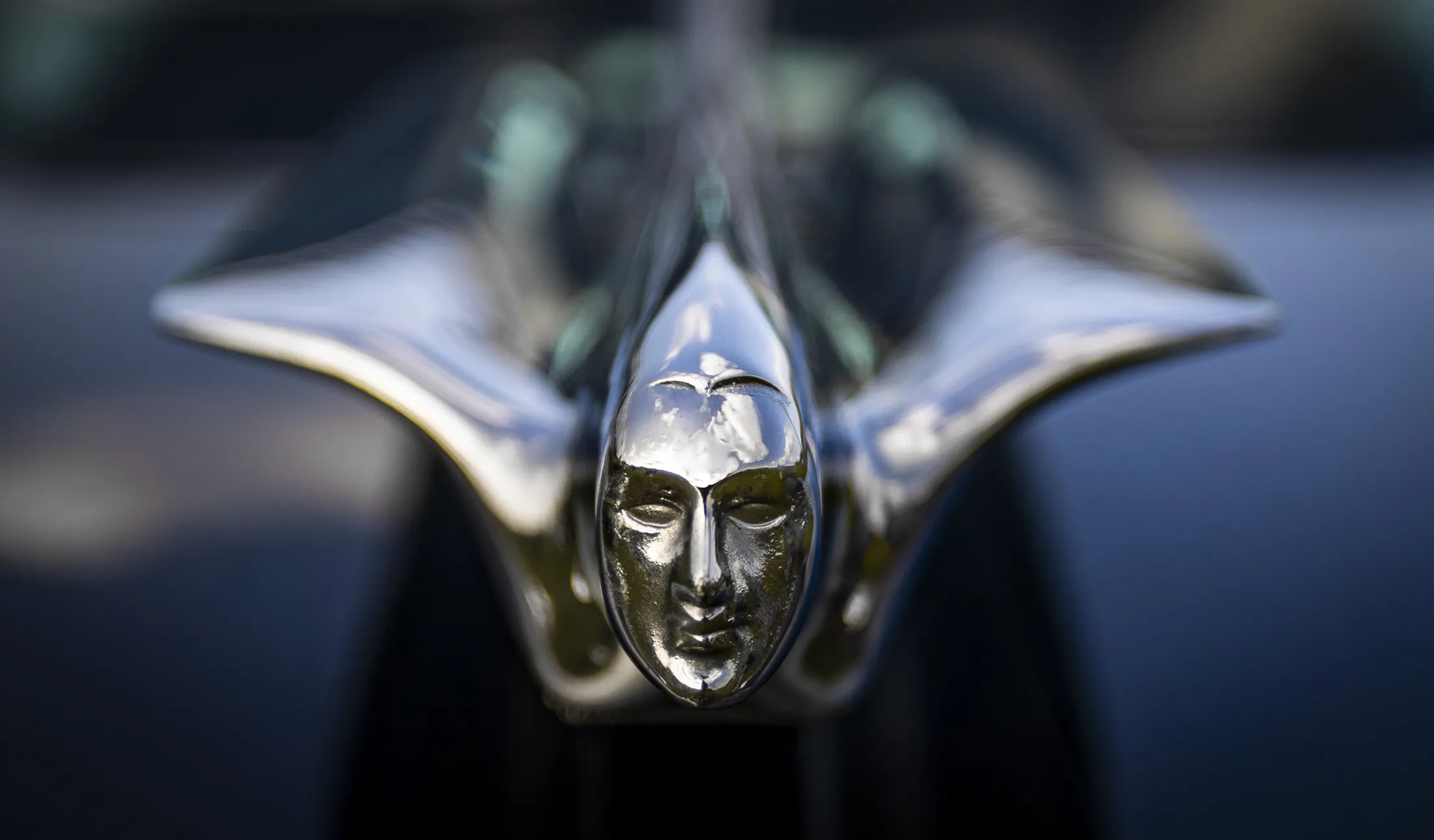 Front head of a 50's Cadillac
