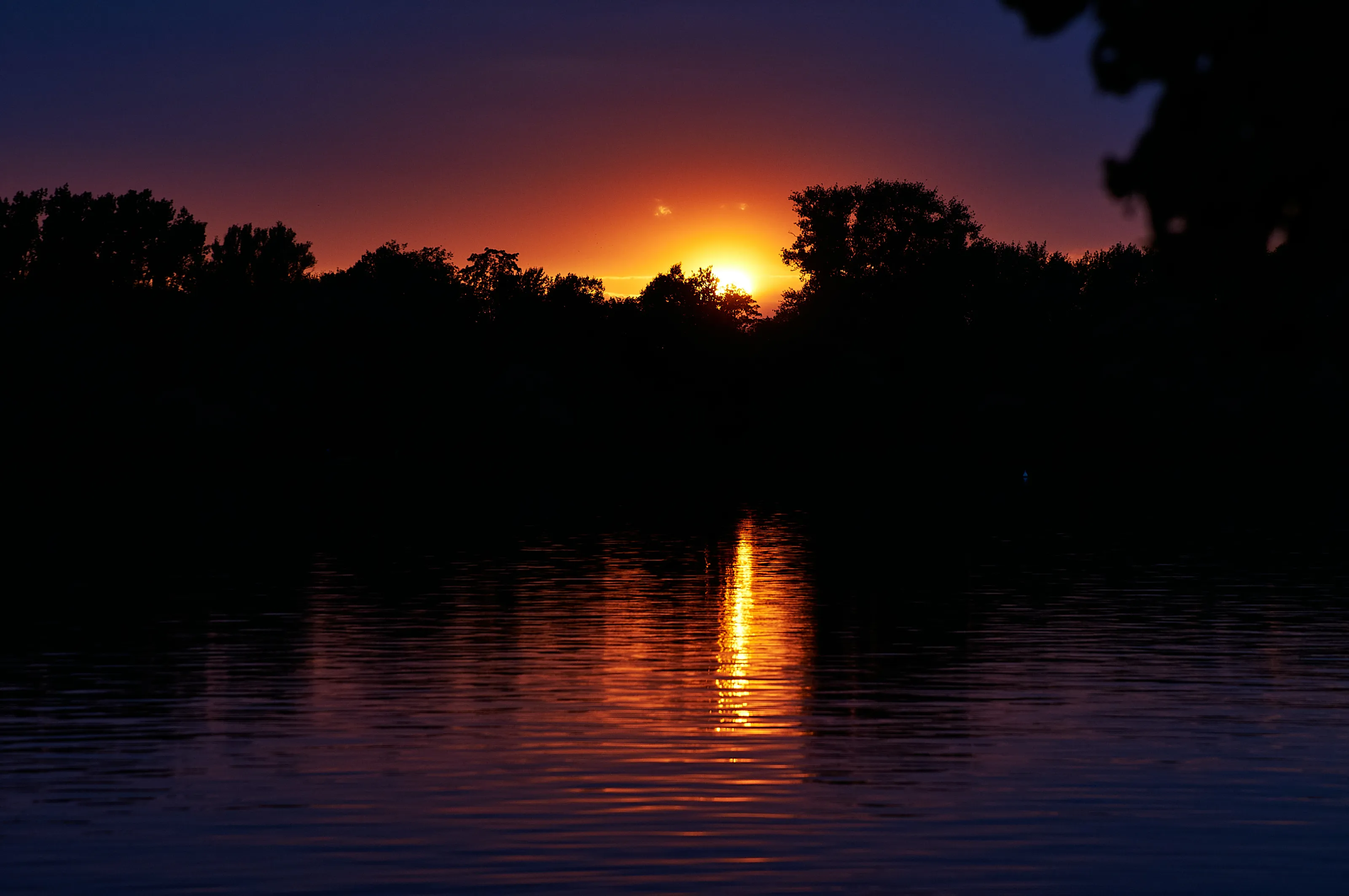 Hannover Maschsee Sunset