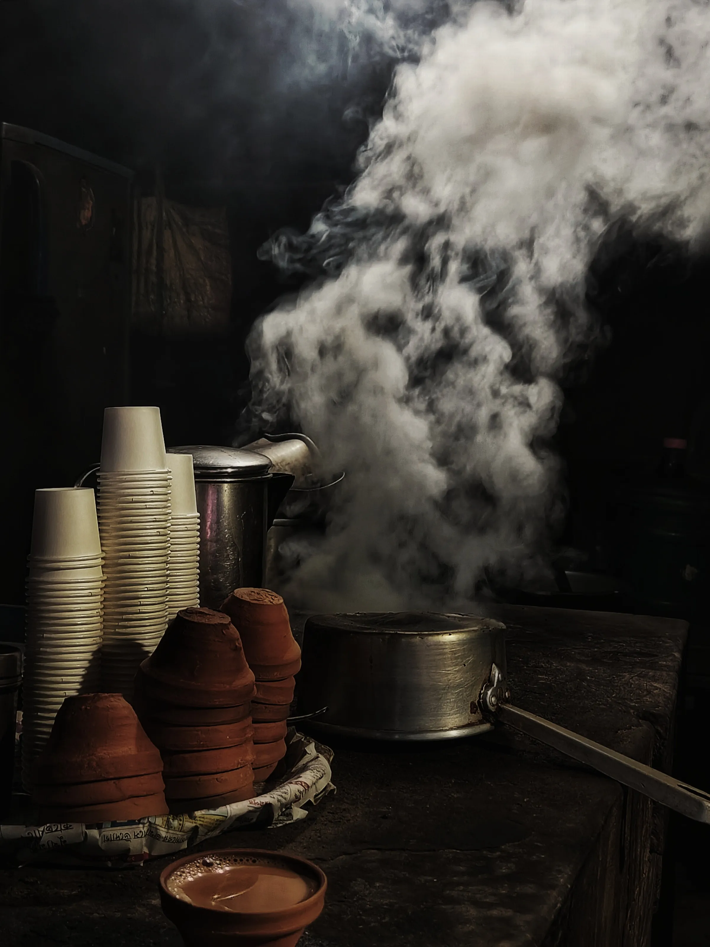 Tea stall (India)