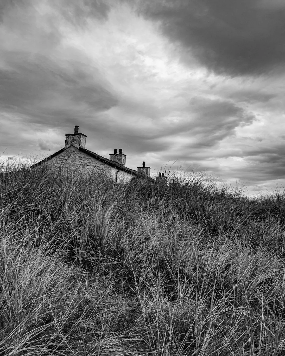 Cottages on Llanddwyn Island