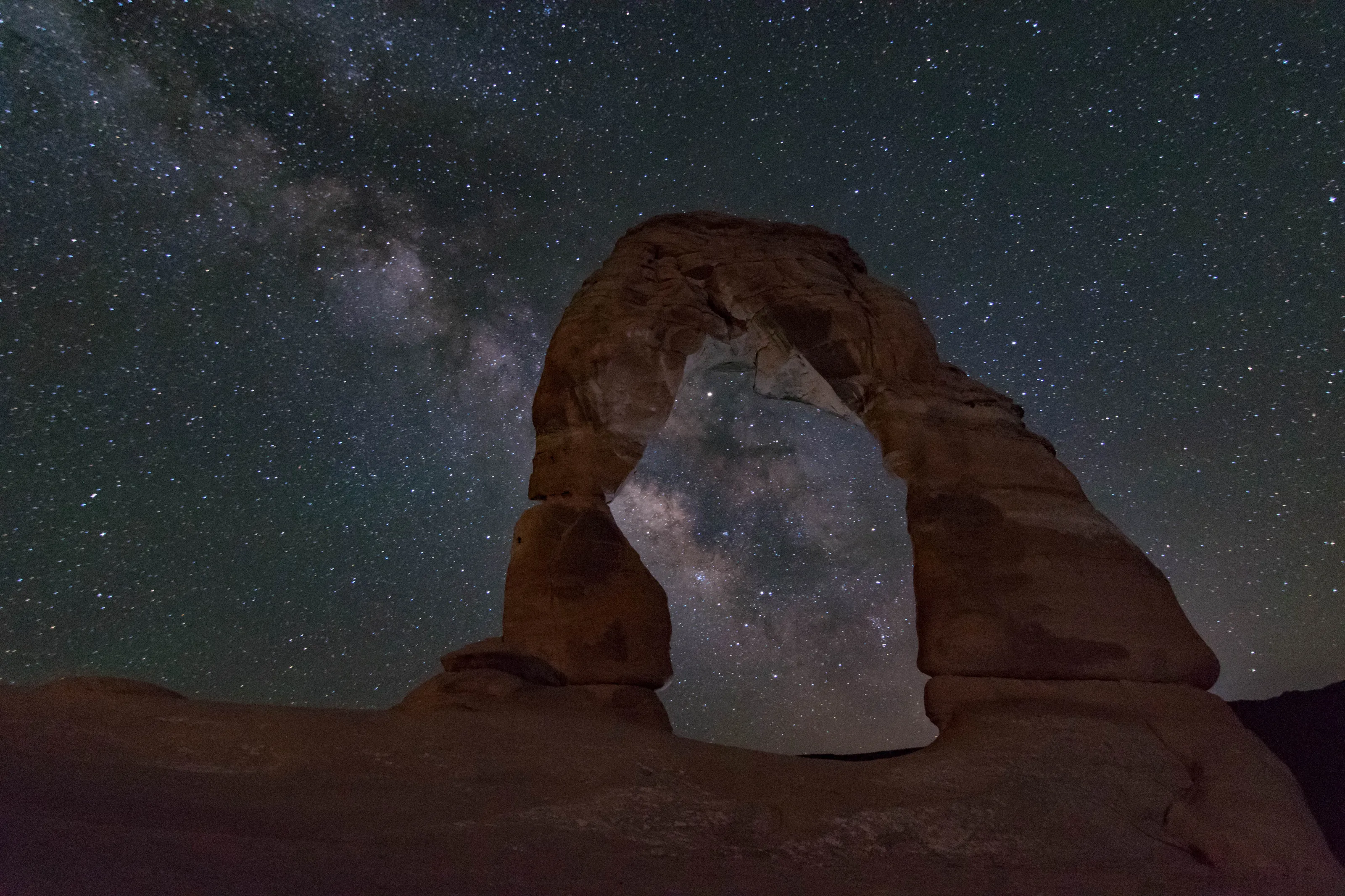Delicate Milky Way
