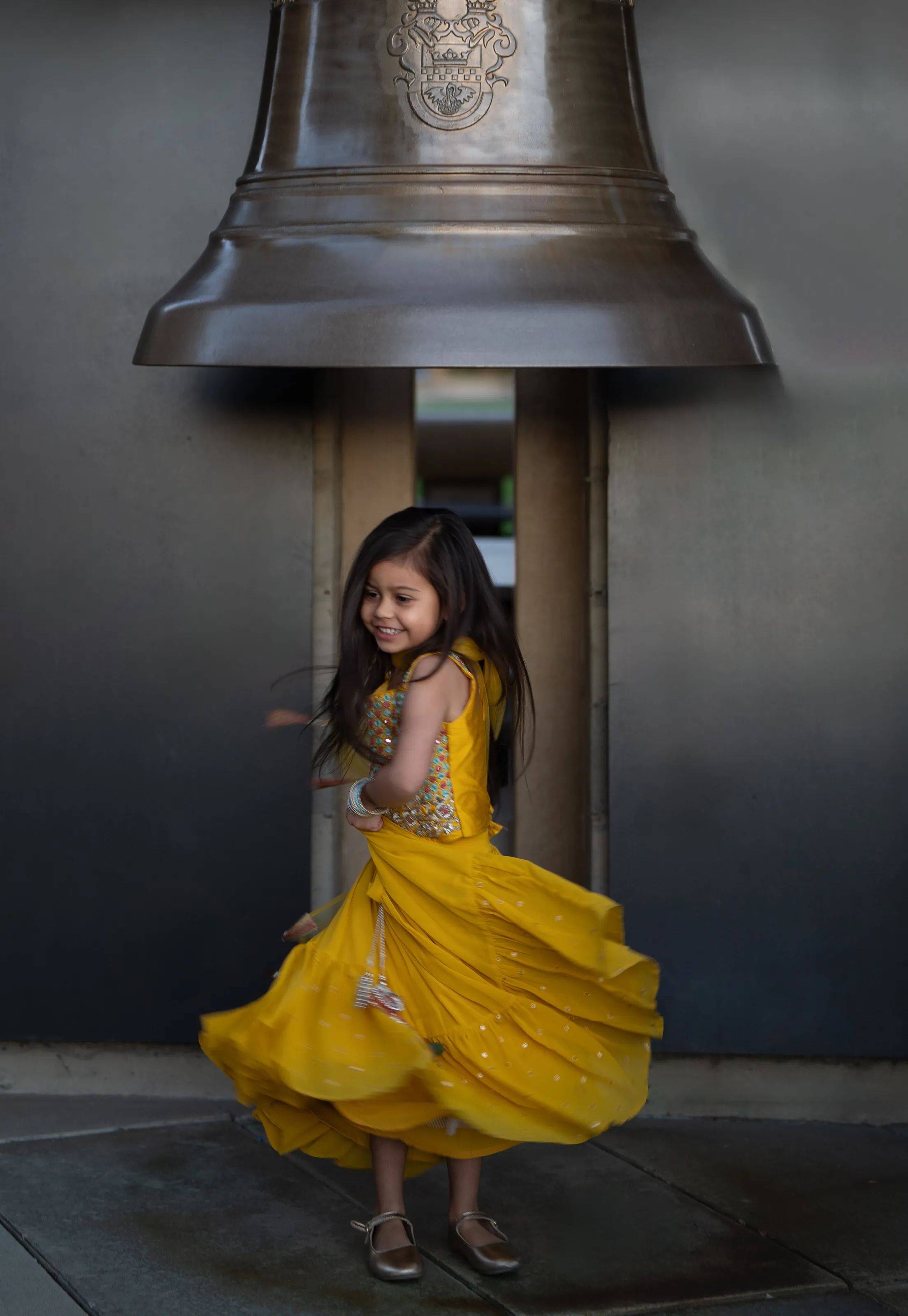 Delight in a bell