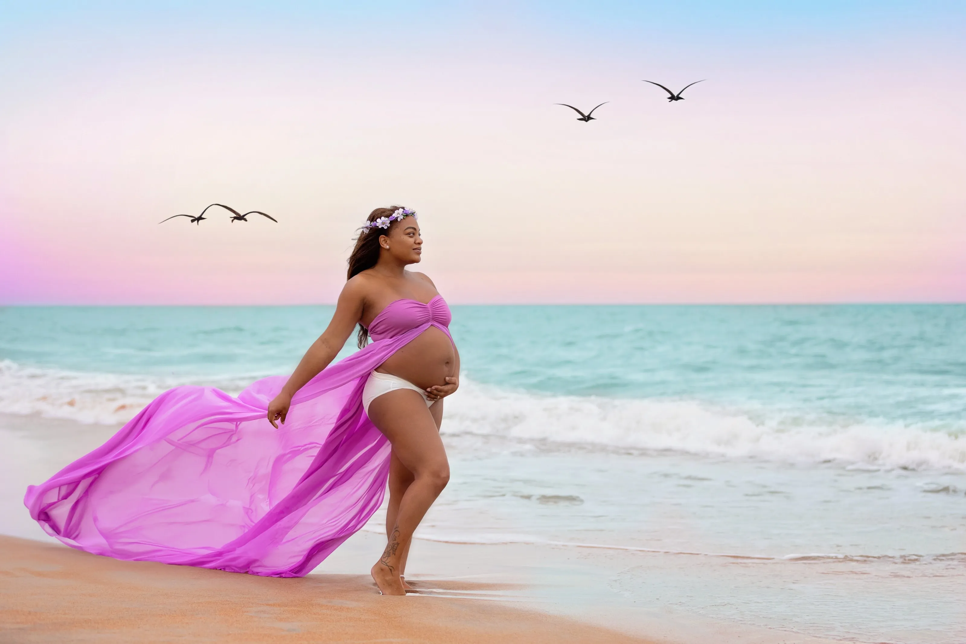Daytona Beach Florida Maternity Session