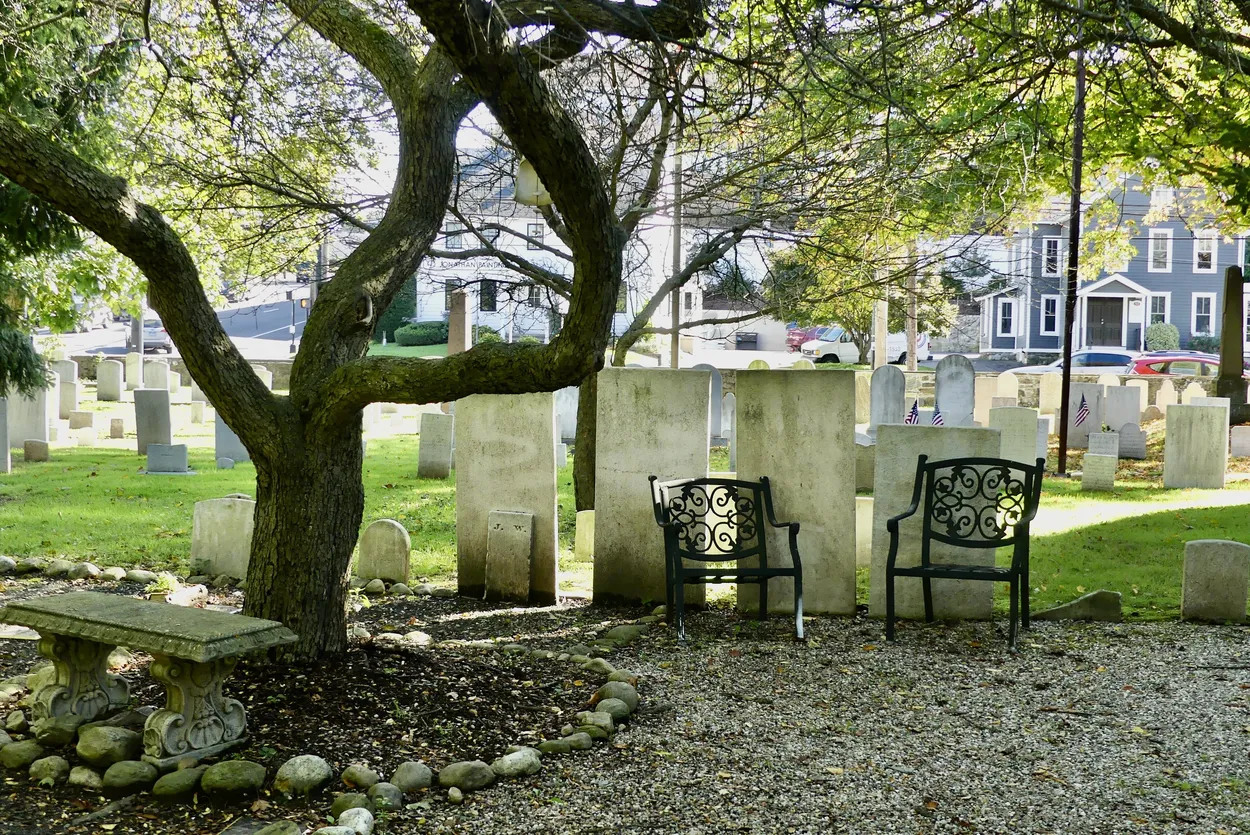 Old Graveyard in Norwalk/Connecticut