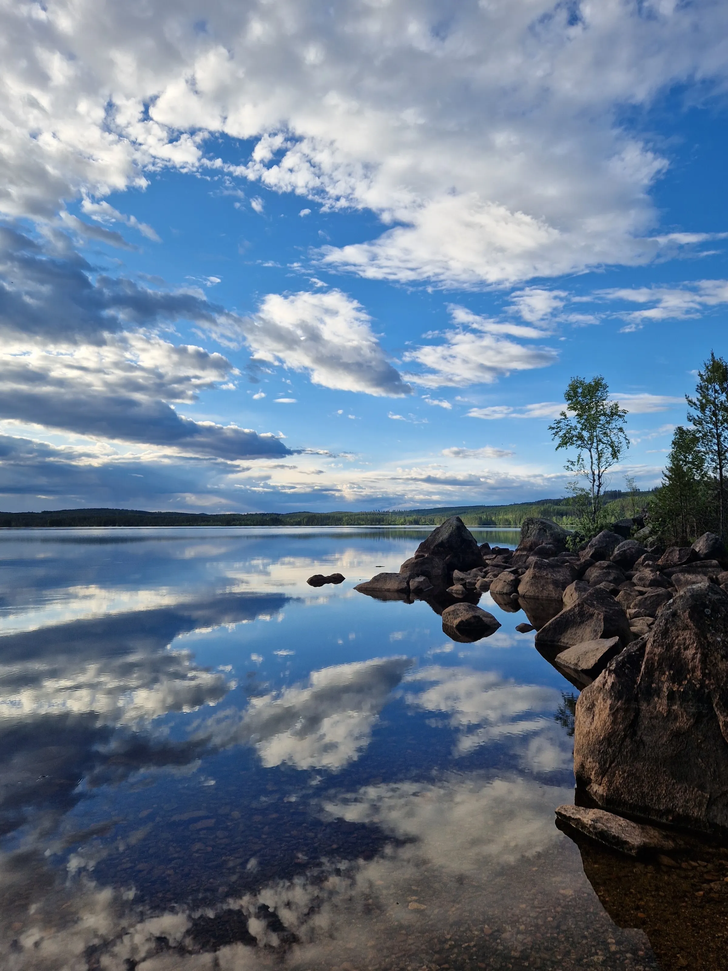 Lake reflection
