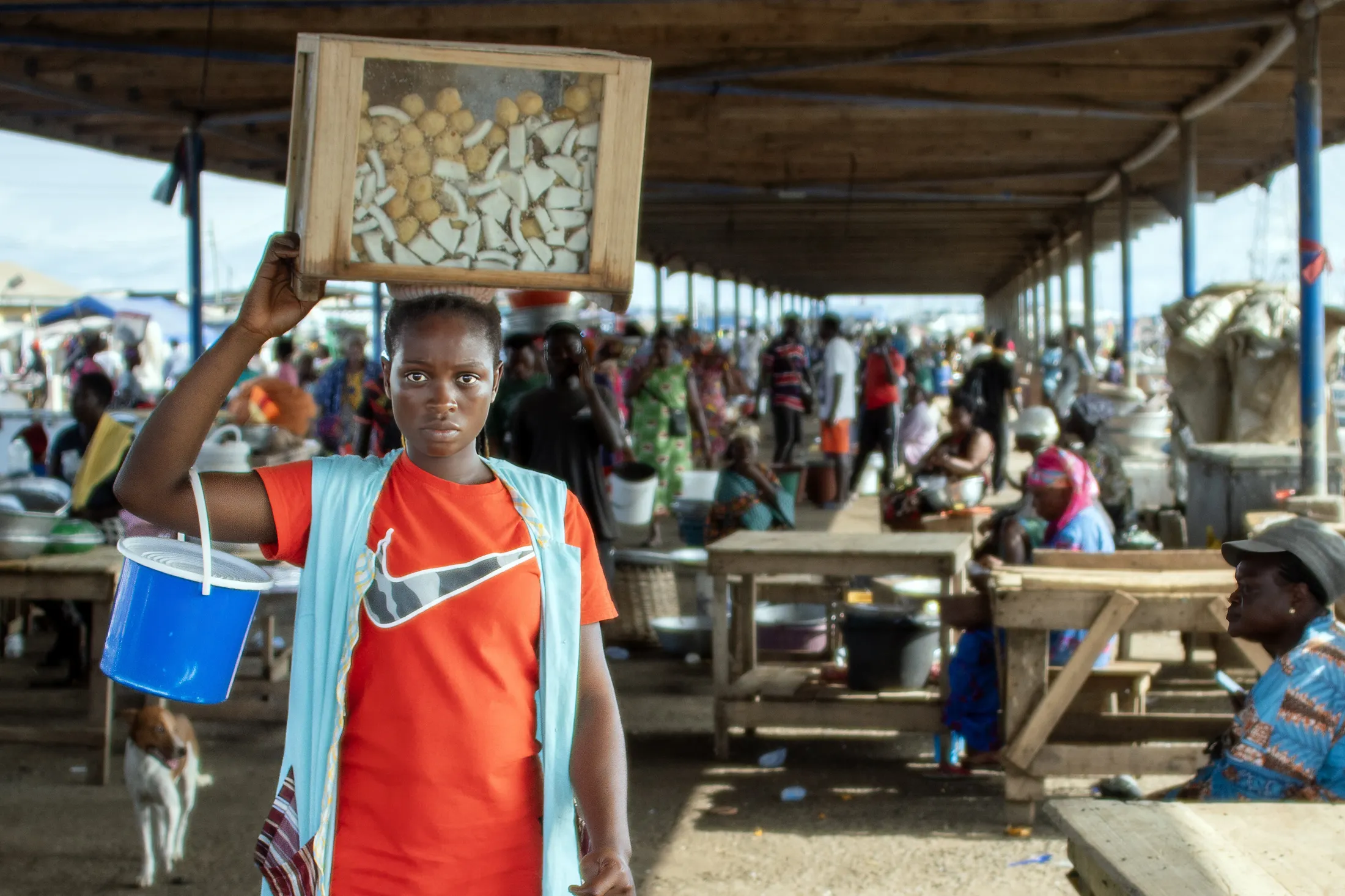 Tema fishing port
