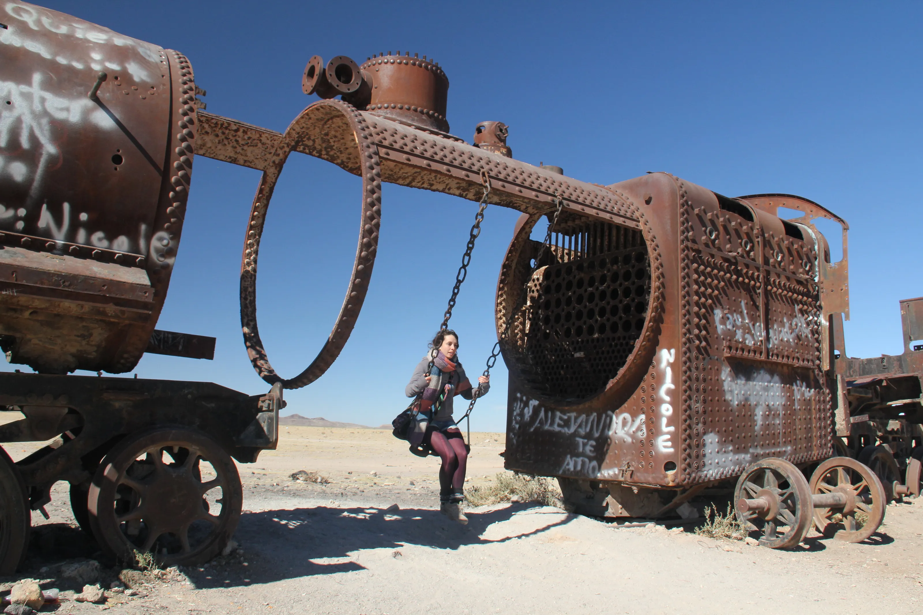 Recycled train