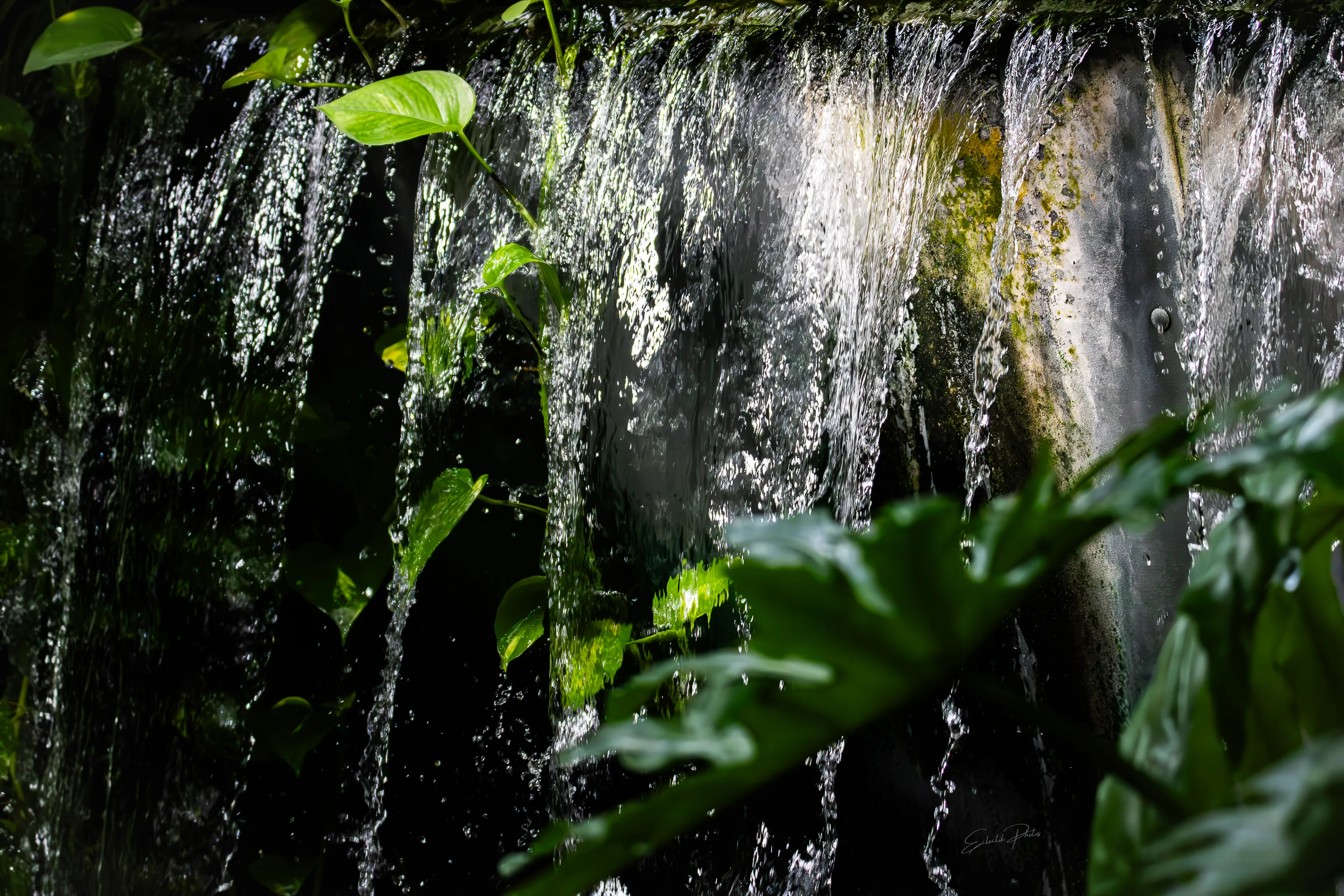 A veil of water