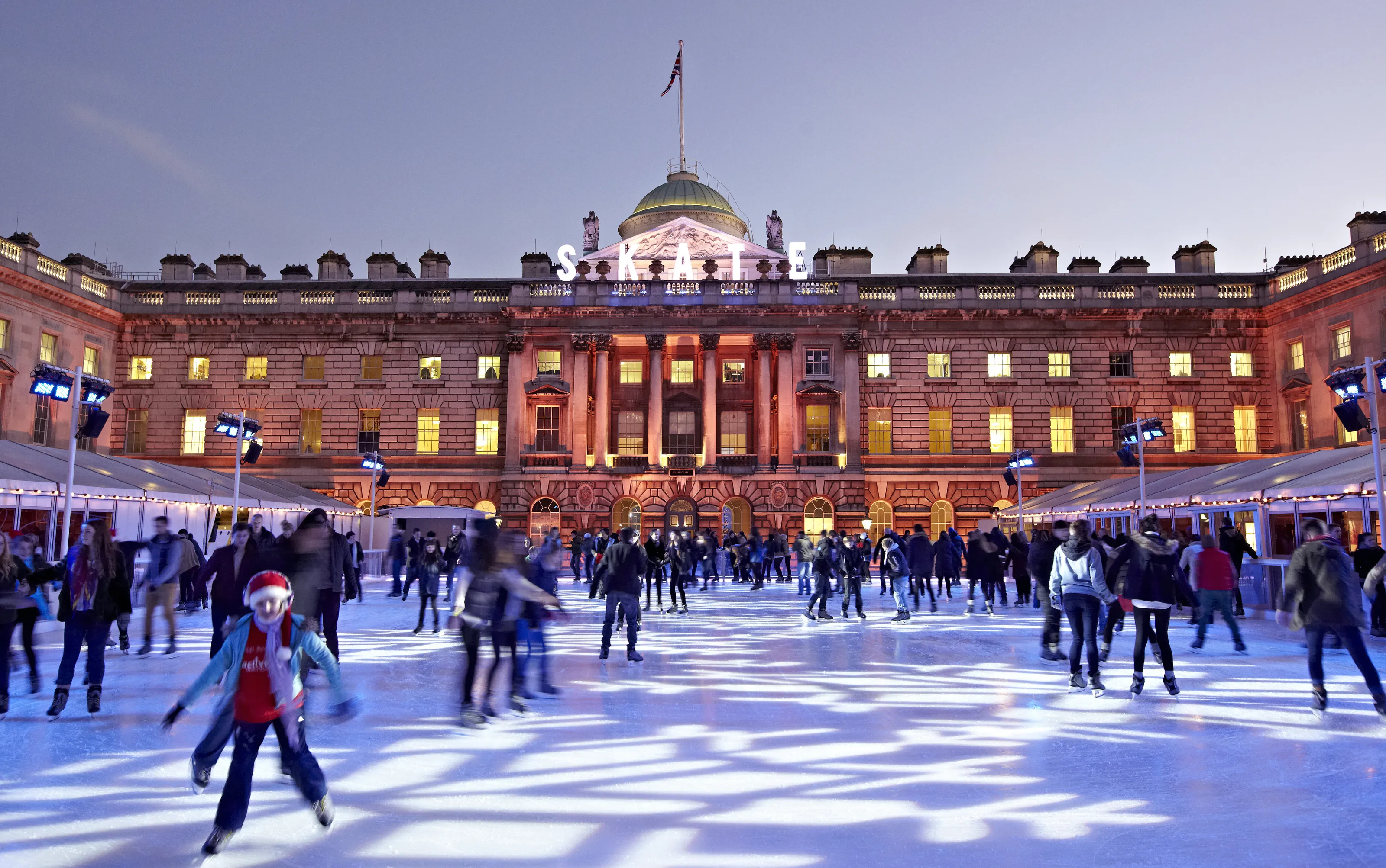 Skating At Somerset House London