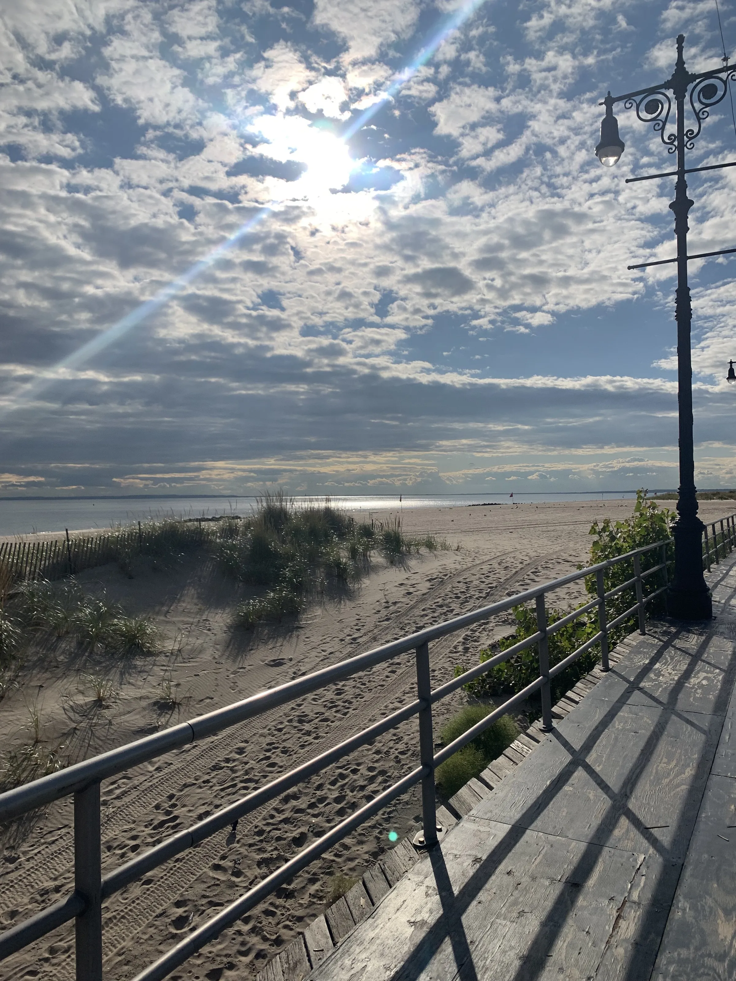 Beach an clouds