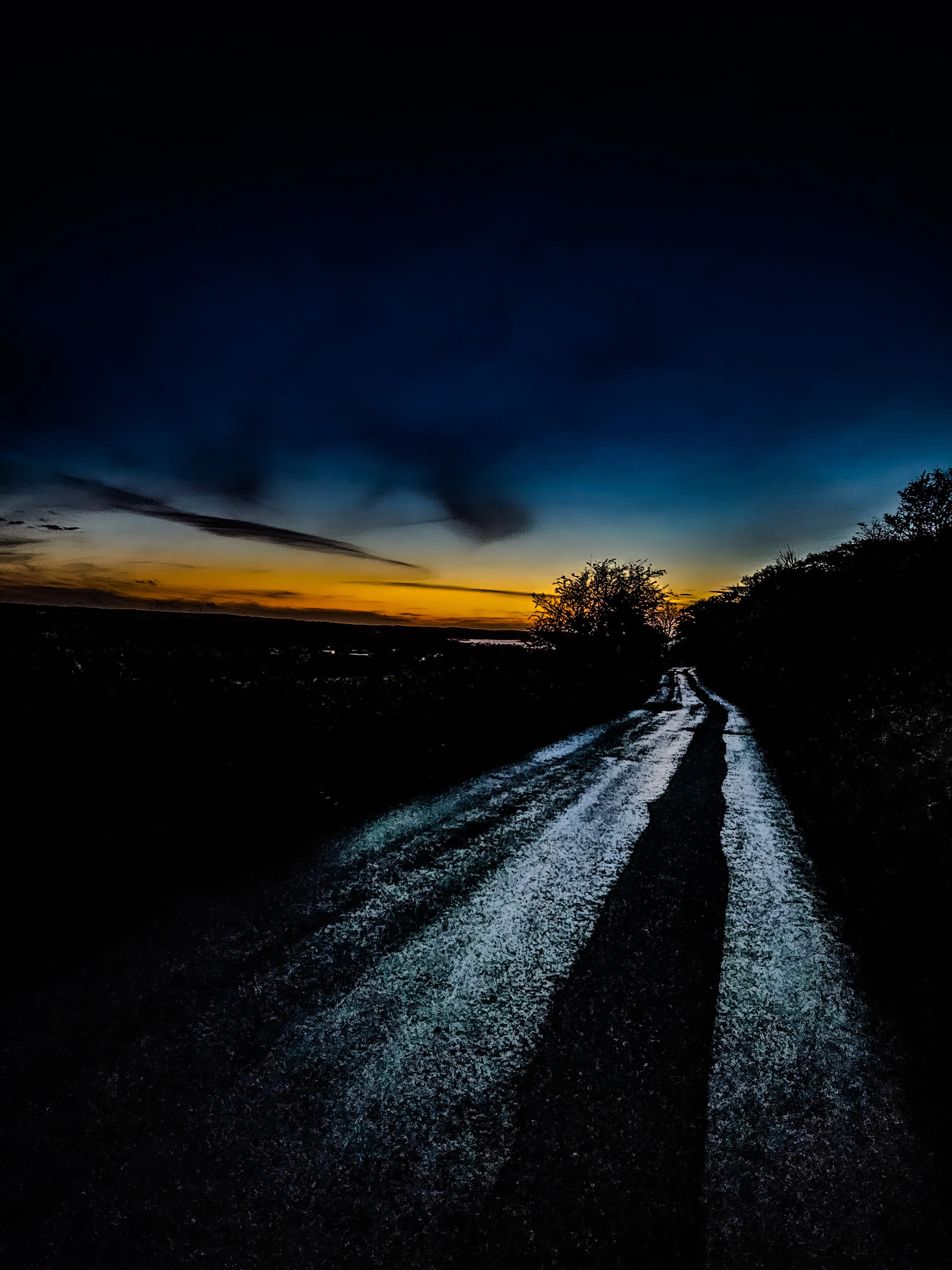 The road and the sky