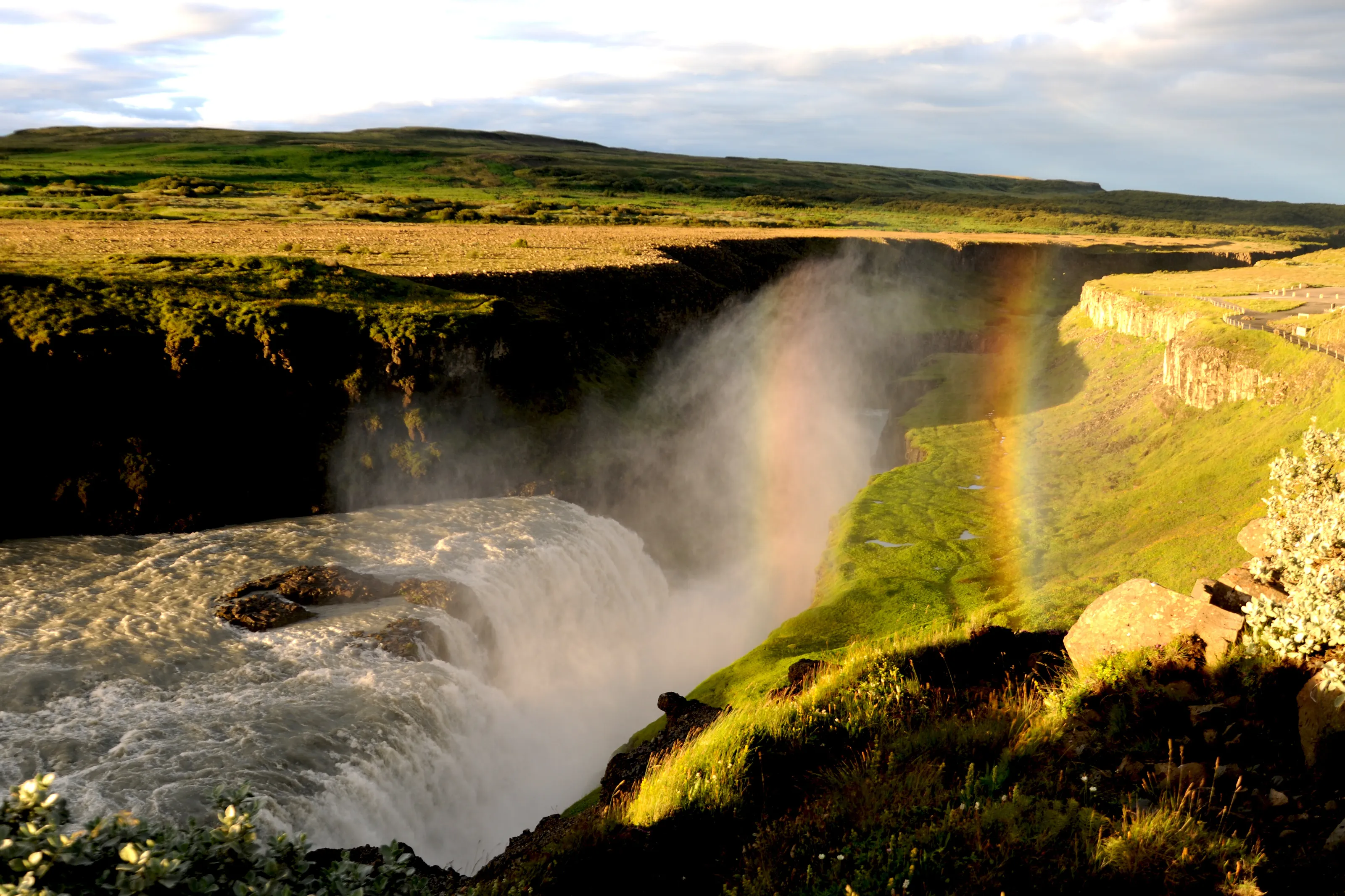 Gullfoss waterfall